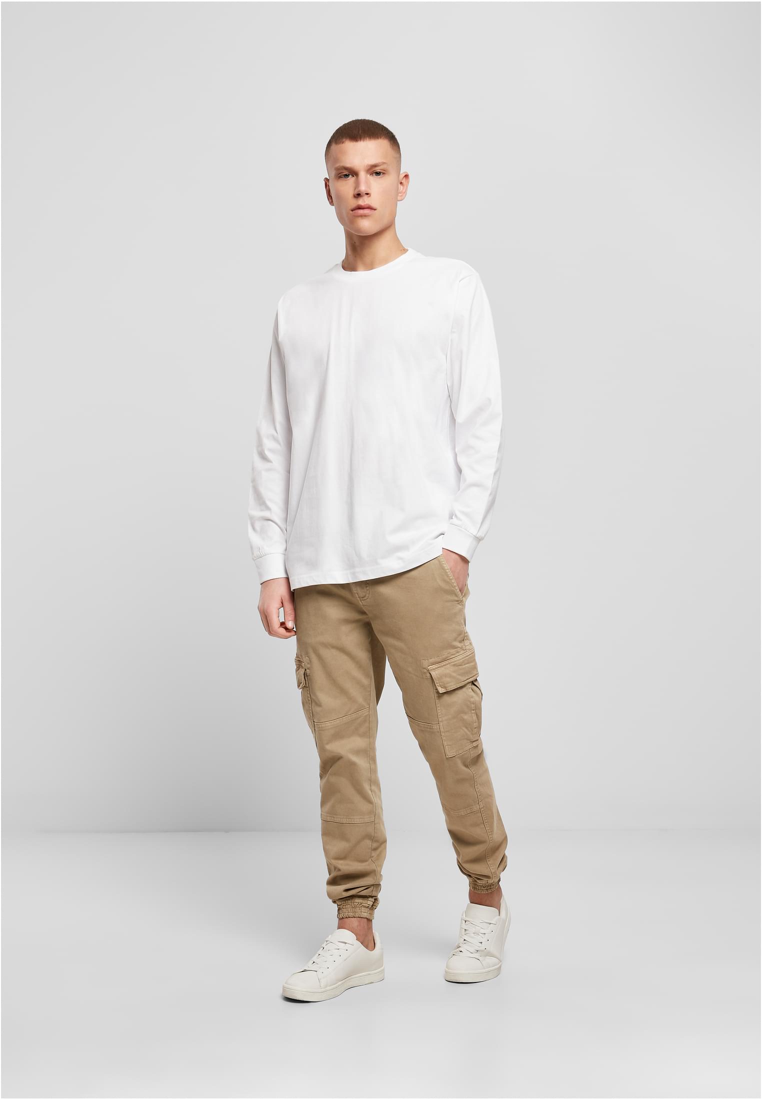 Longsleeve With Cuffrib white | white