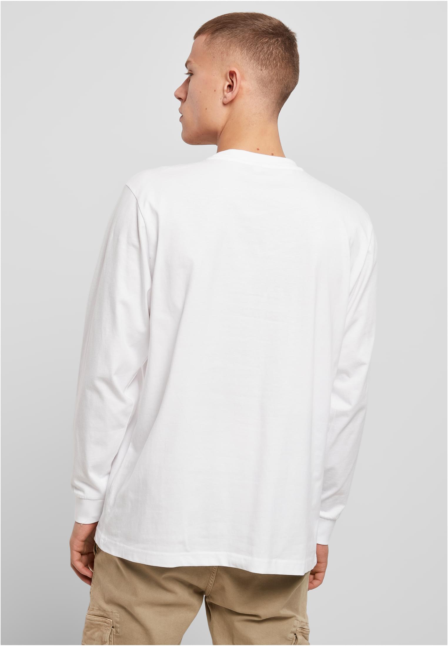 Longsleeve With Cuffrib white | white