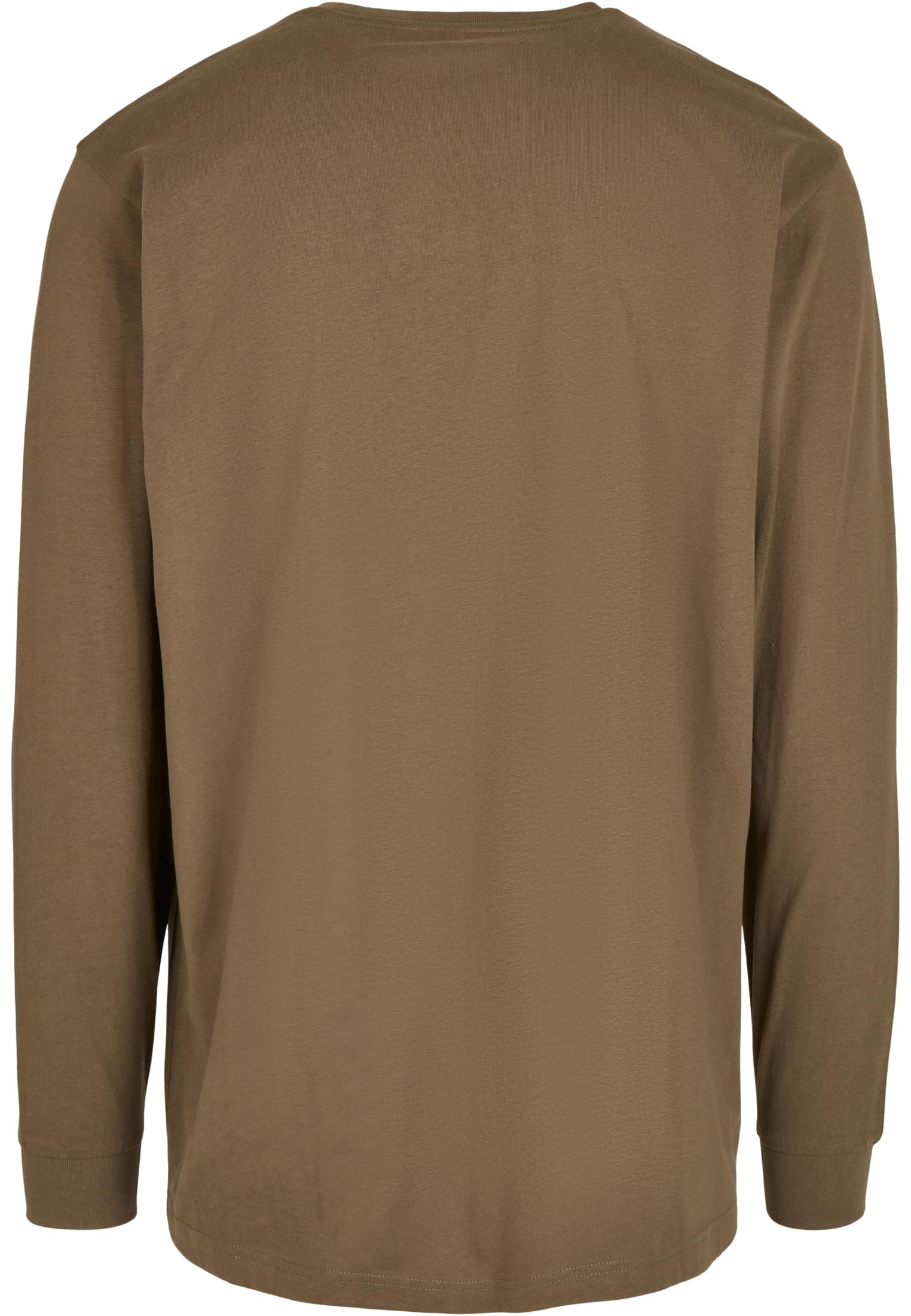 Longsleeve With Cuffrib olive | olive