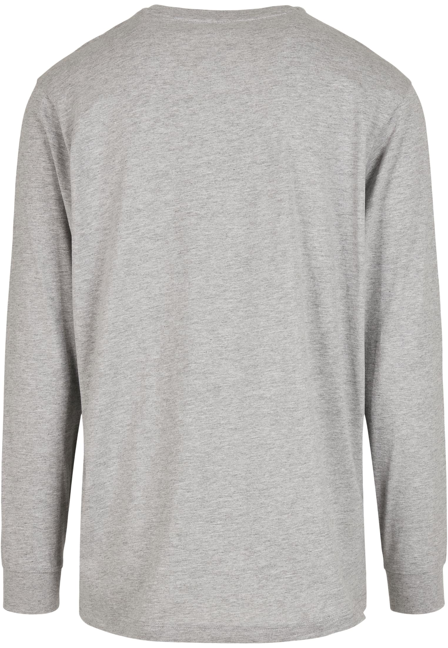 Longsleeve With Cuffrib heather grey | heather grey