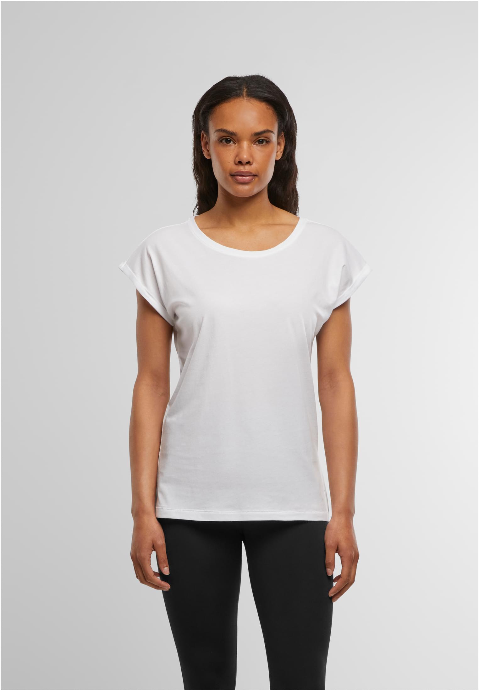 Ladies Basic T-Shirt white | white
