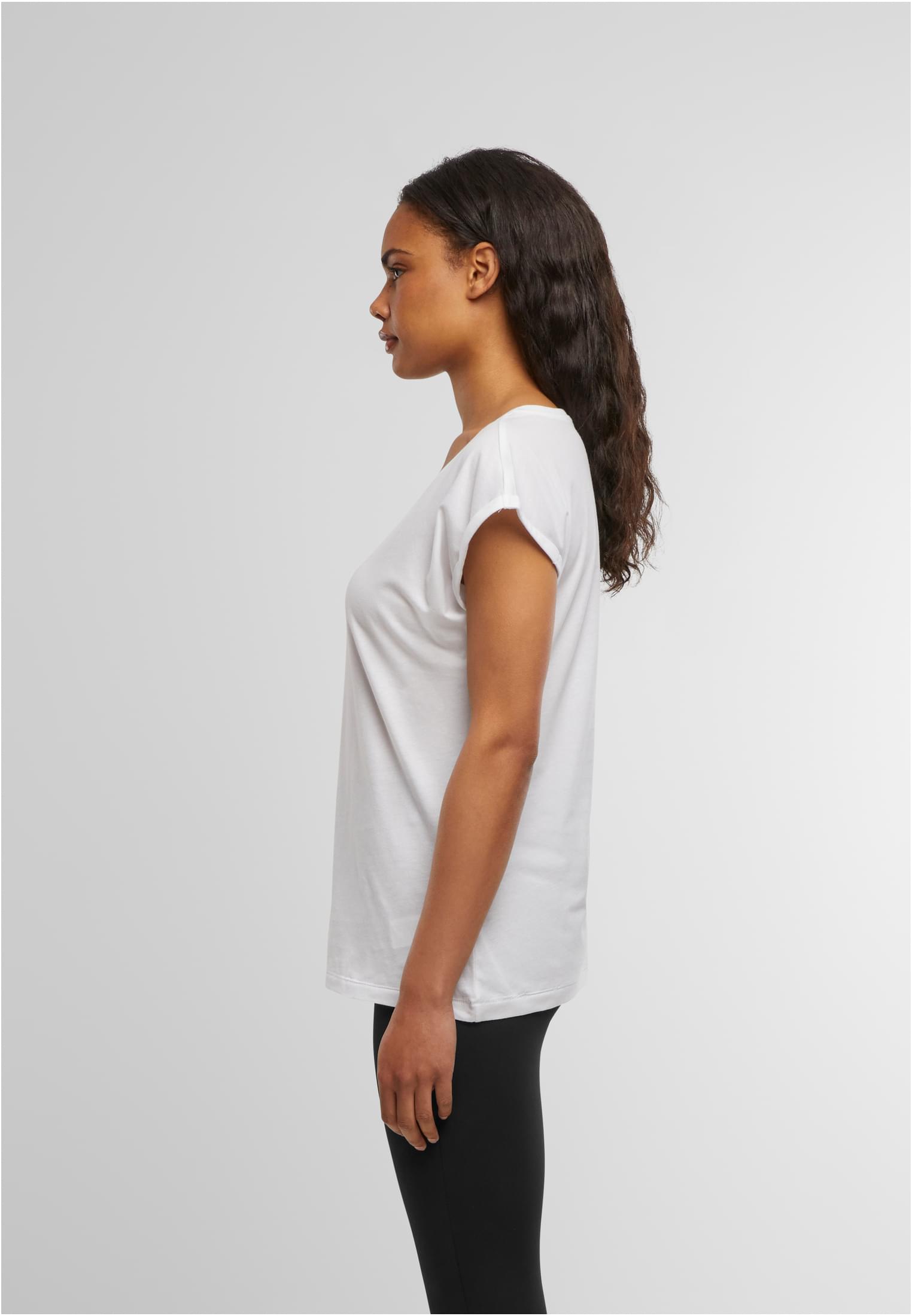 Ladies Basic T-Shirt white | white