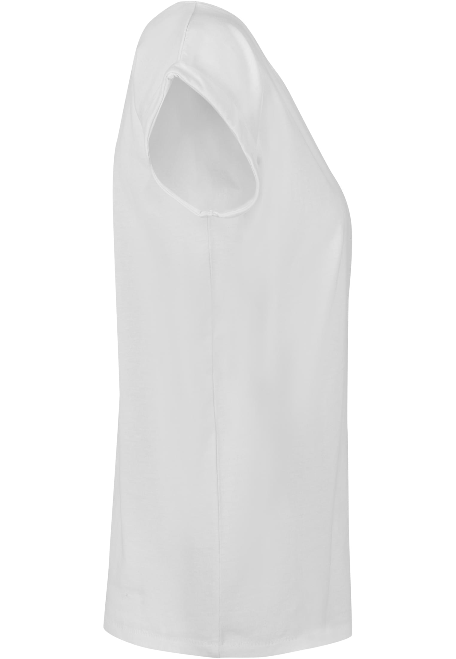 Ladies Basic T-Shirt white | white