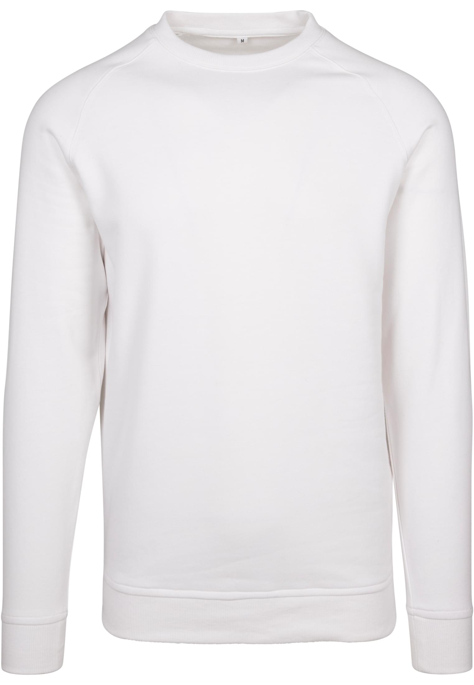 Raglan Sweat Crewneck white | white