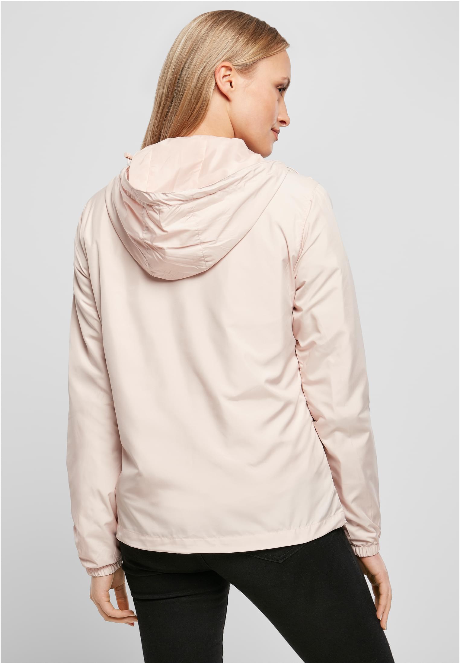 Ladies Basic Pull Over Jacket light pink | light pink