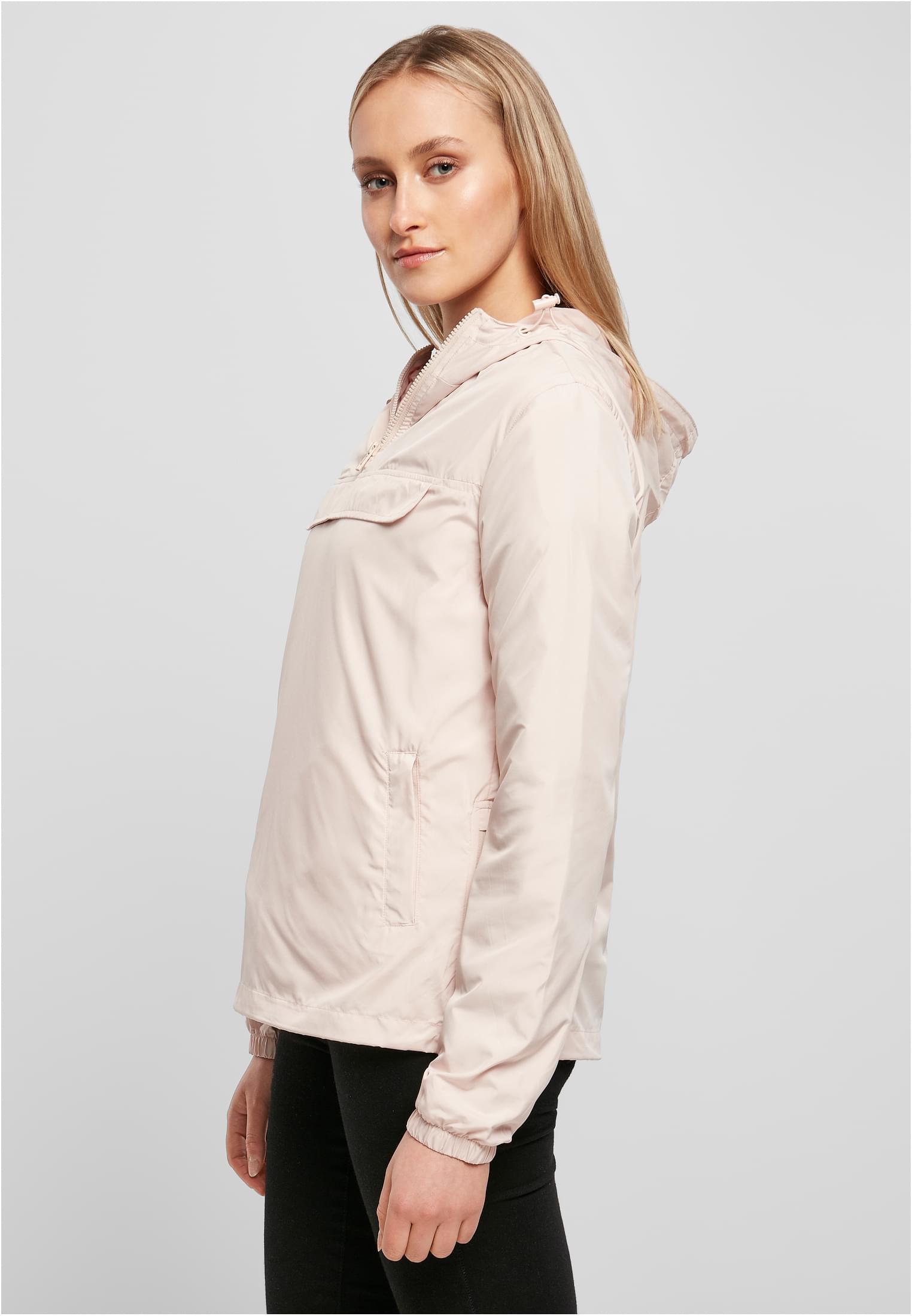 Ladies Basic Pull Over Jacket light pink | light pink