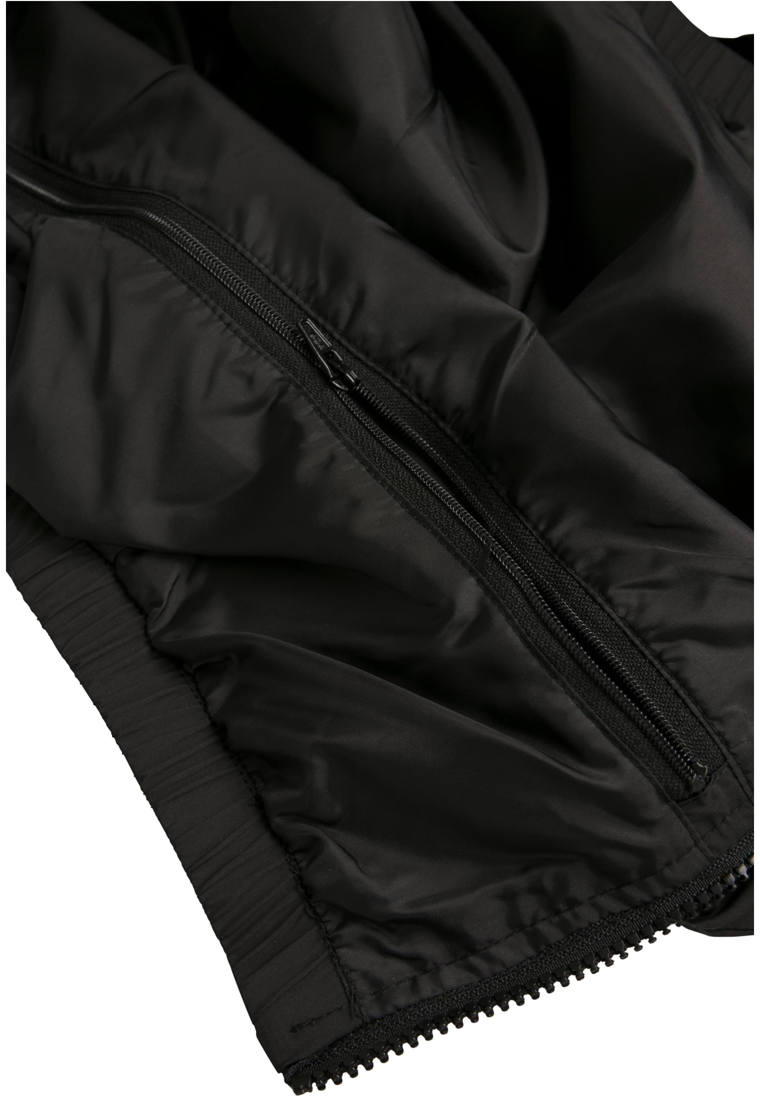Ladies Basic Pull Over Jacket black | black