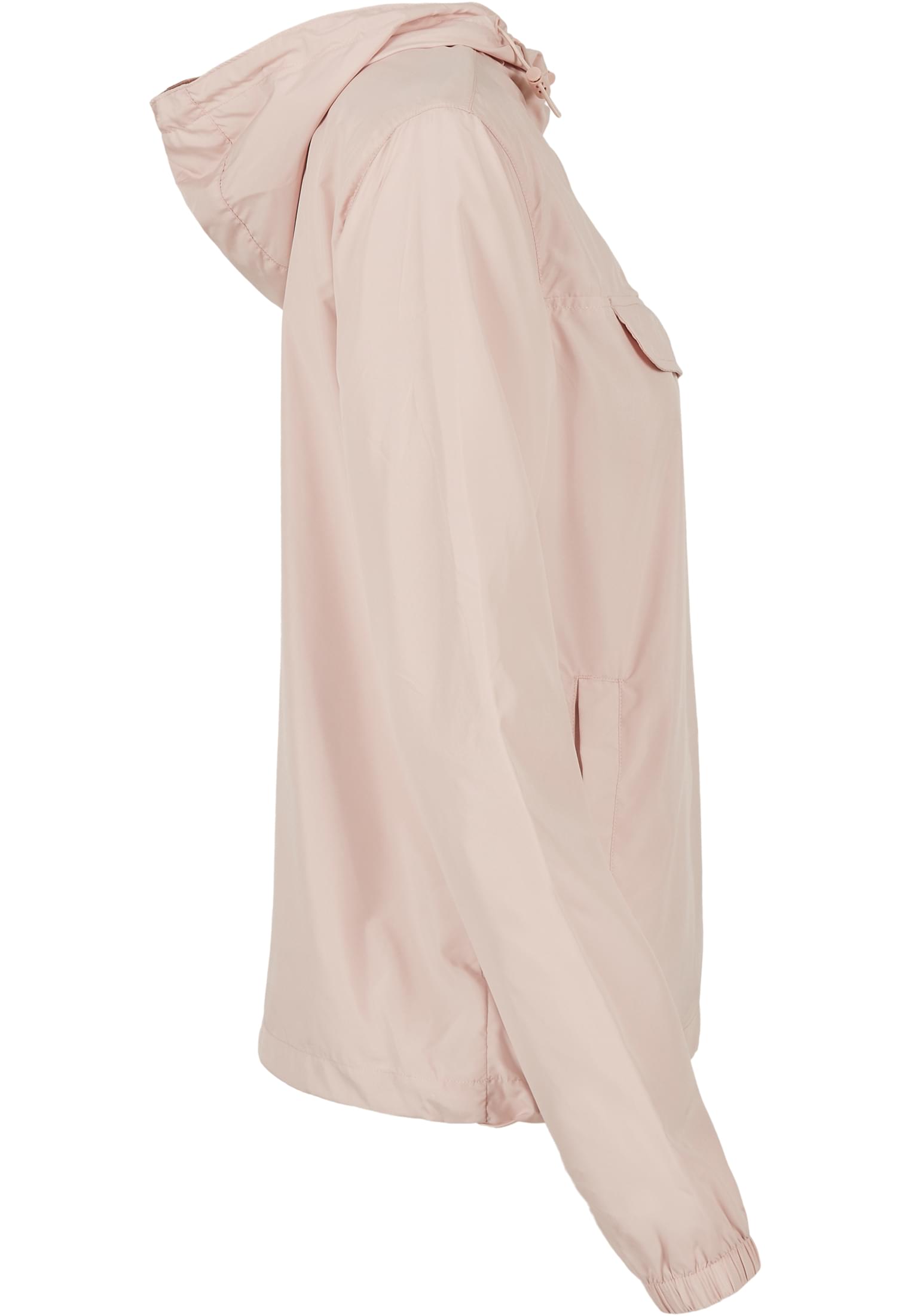 Ladies Basic Pull Over Jacket light pink | light pink