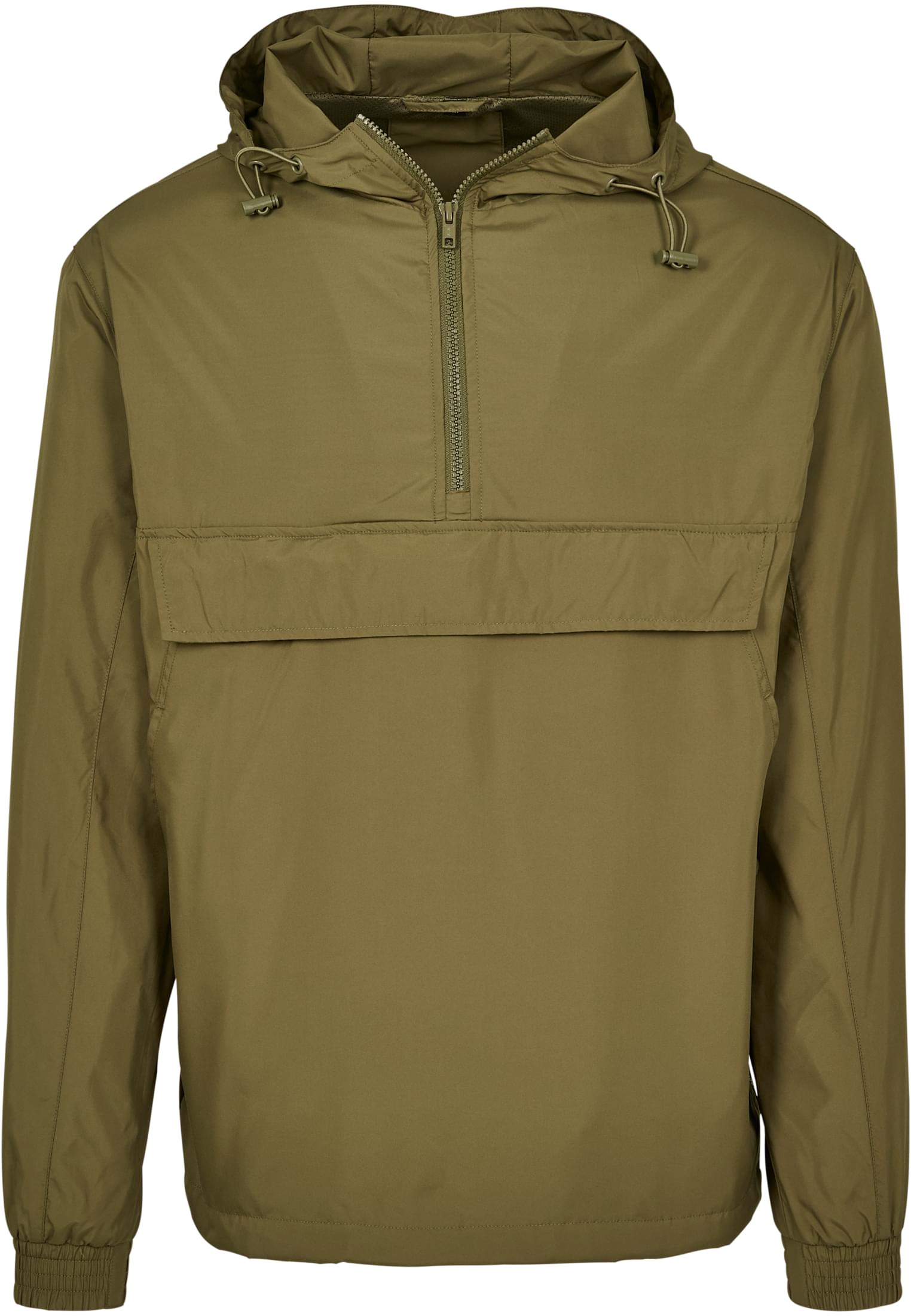 Basic Pull Over Jacket olive | olive