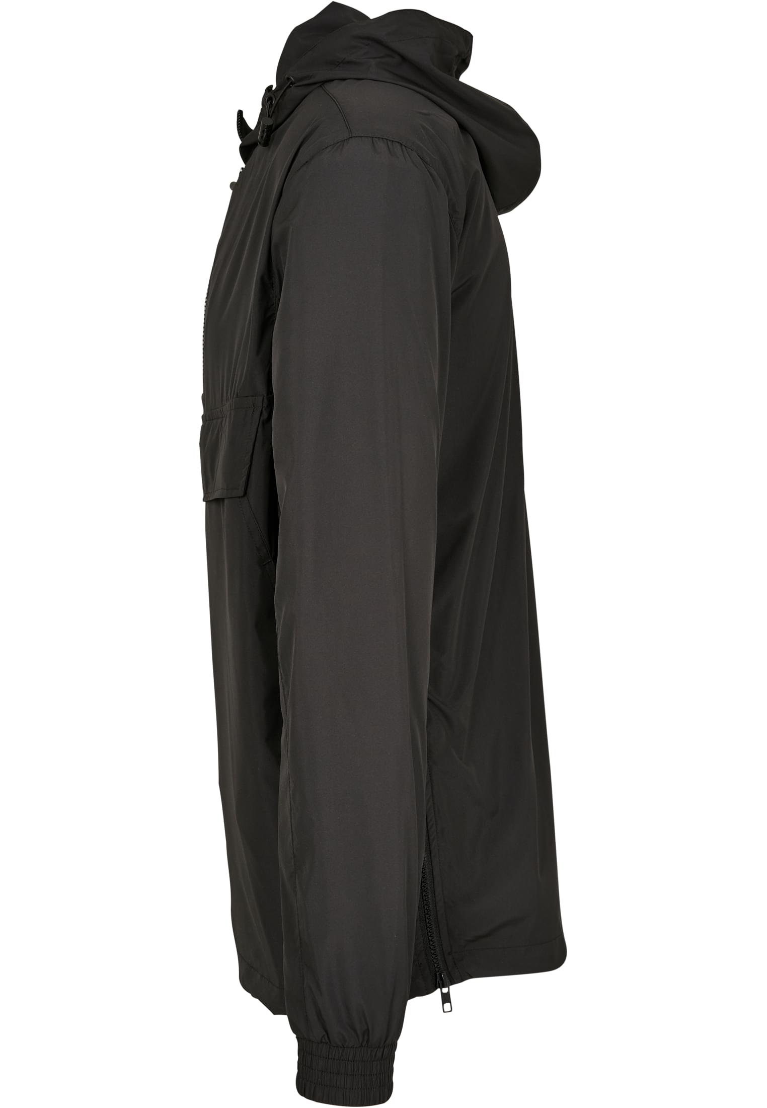 Basic Pull Over Jacket black | black