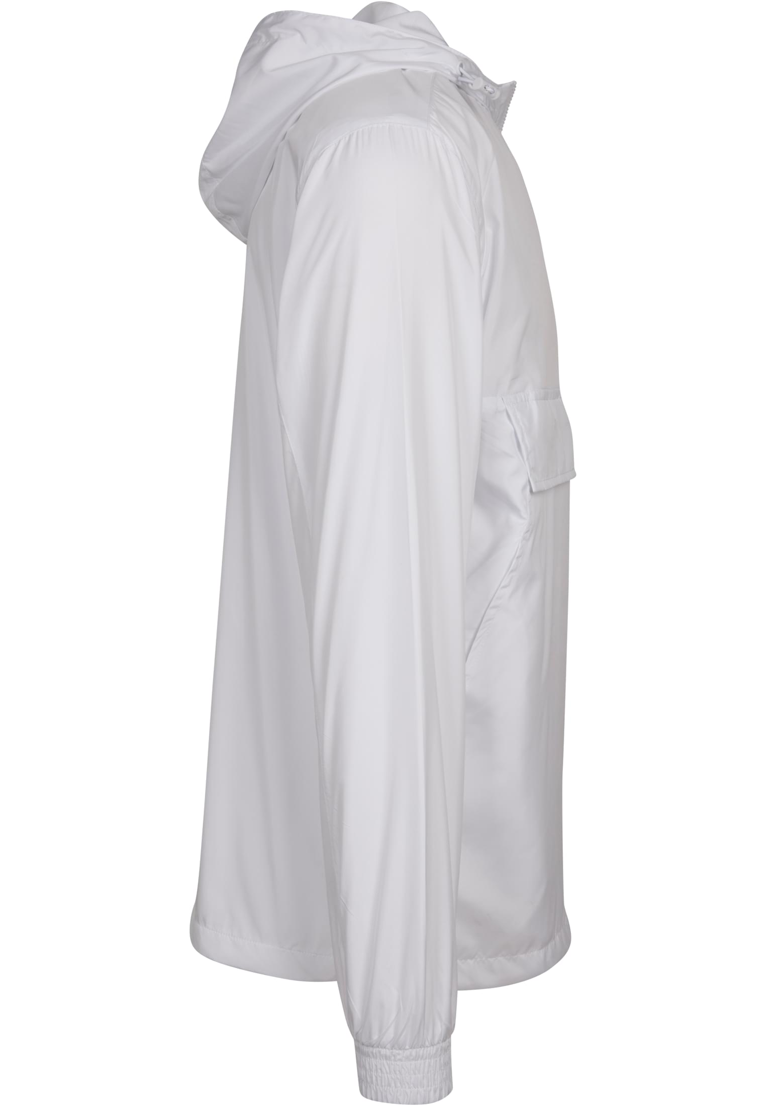 Basic Pull Over Jacket white | white
