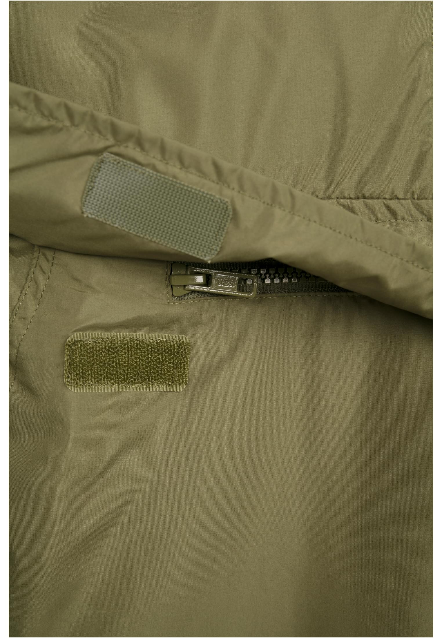 Basic Pull Over Jacket olive | olive