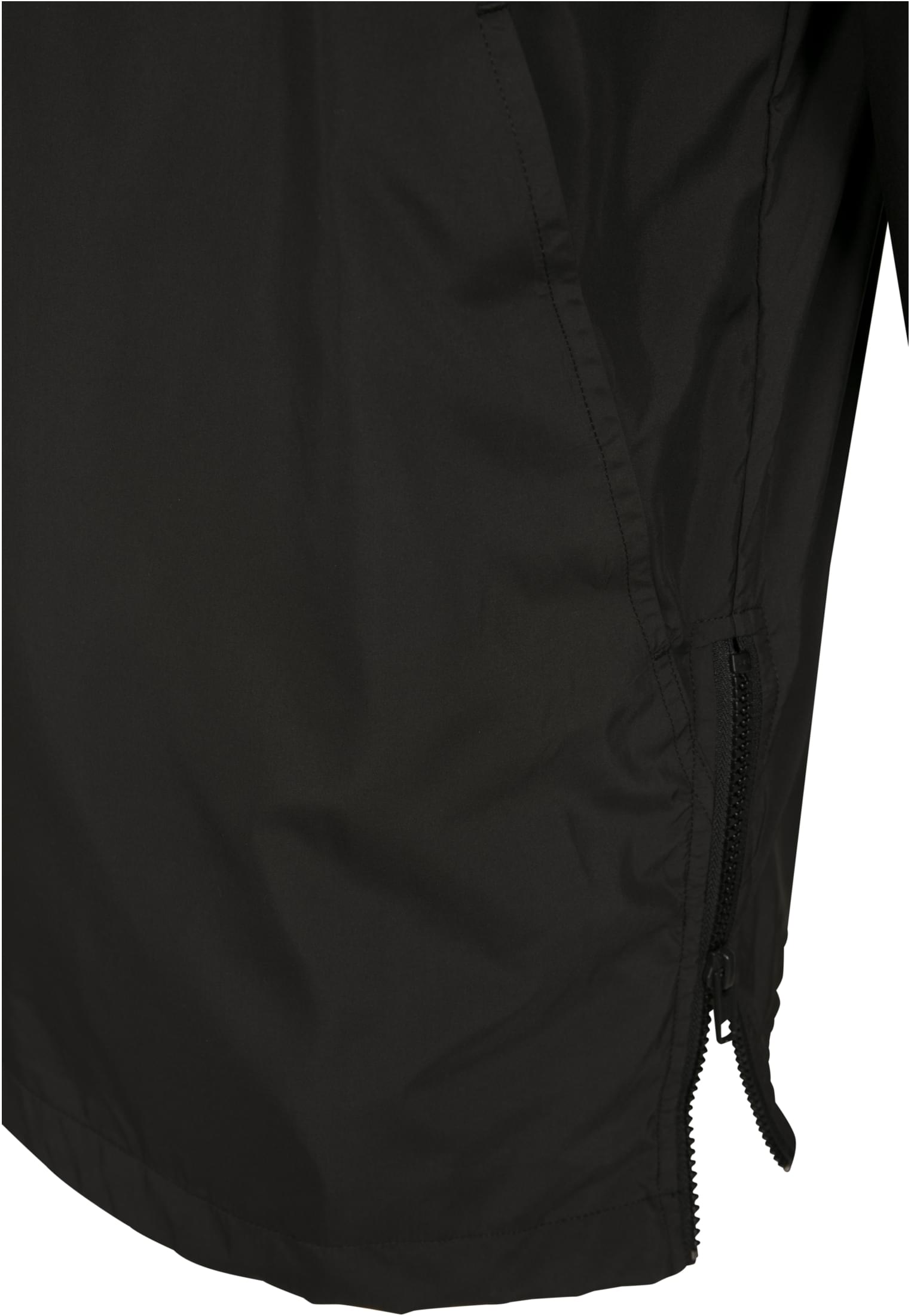 Basic Pull Over Jacket black | black