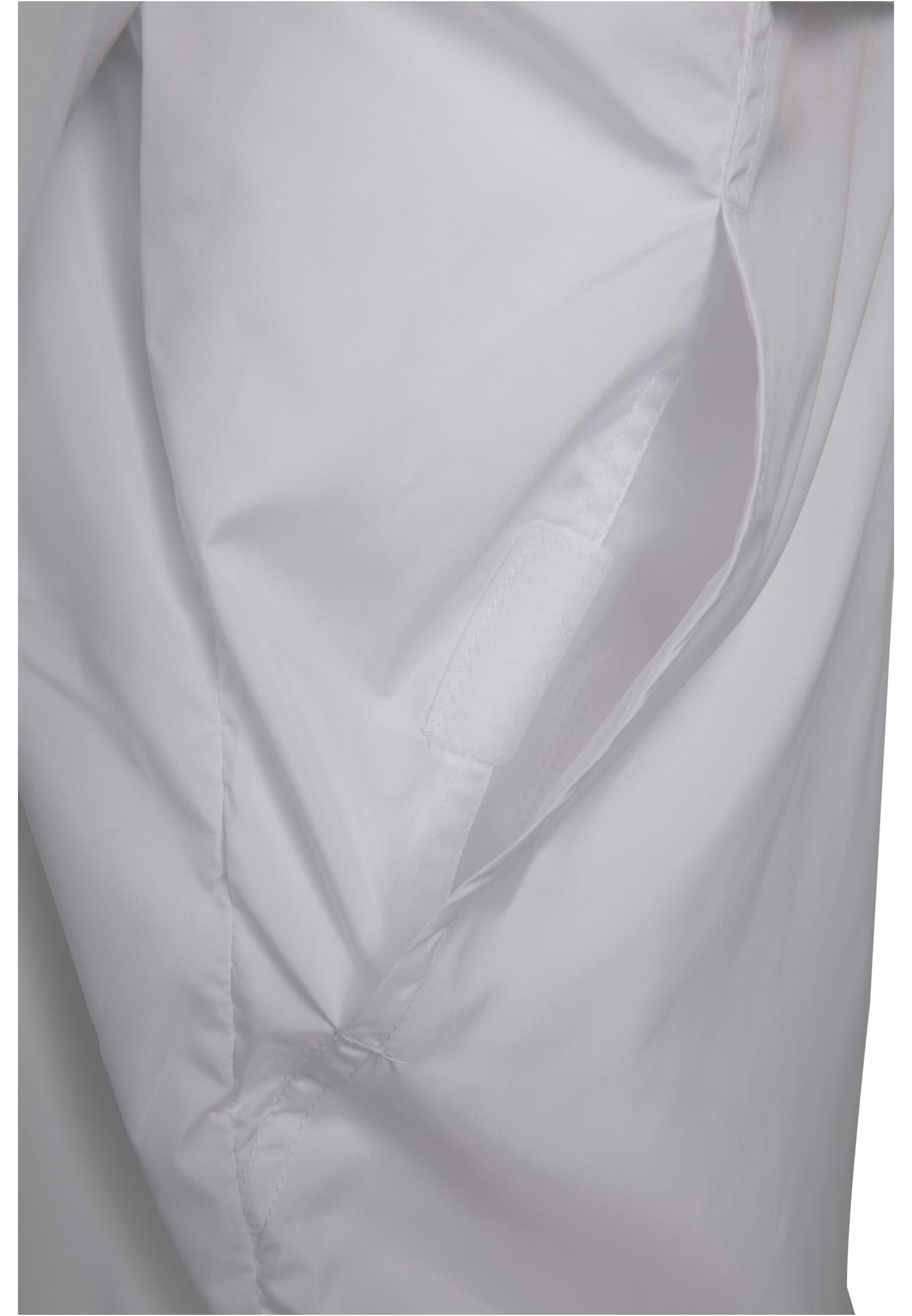Basic Pull Over Jacket white | white