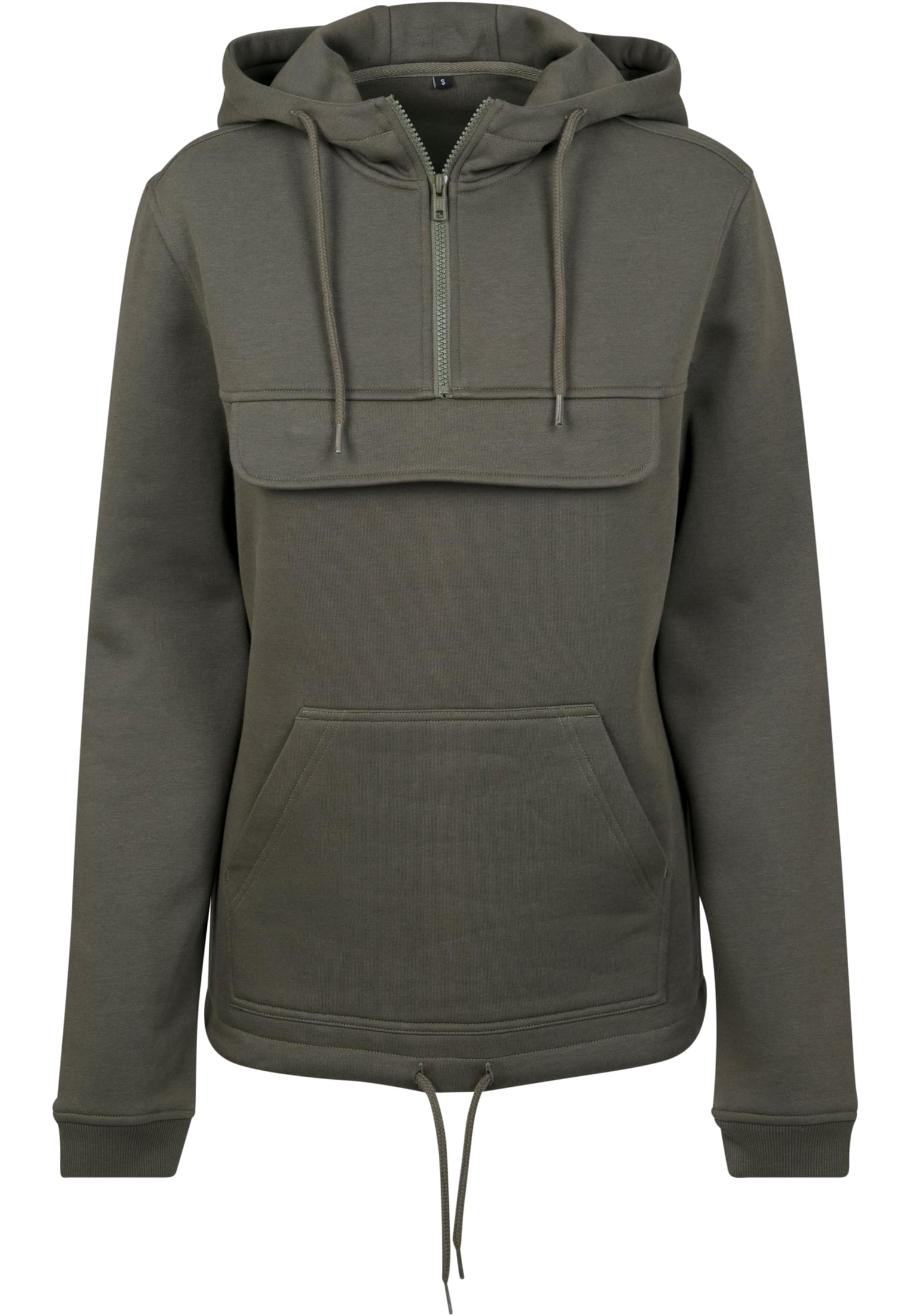 Ladies Sweat Pull Over Hoody olive | olive