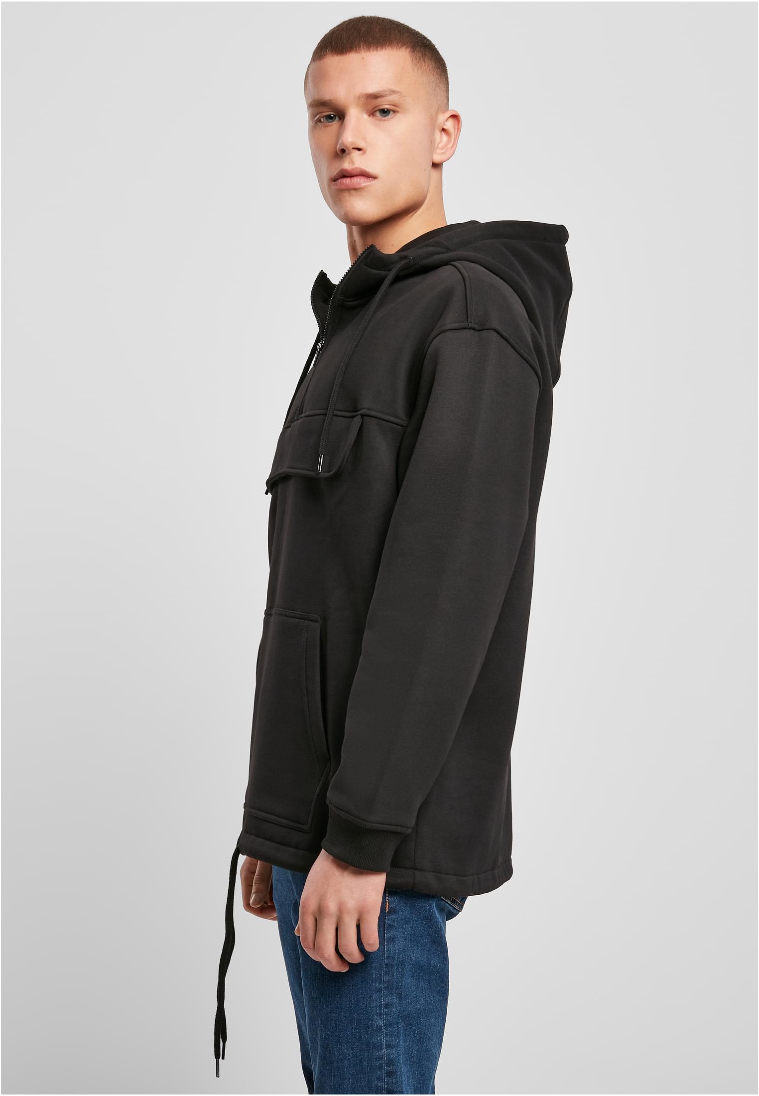 Sweat Pull Over Hoody black | black
