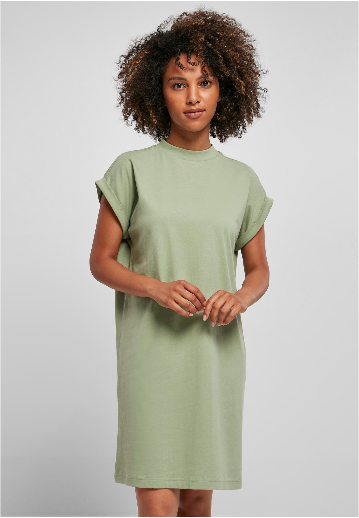 Ladies Turtle Extended Shoulder Dress softsalvia | softsalvia