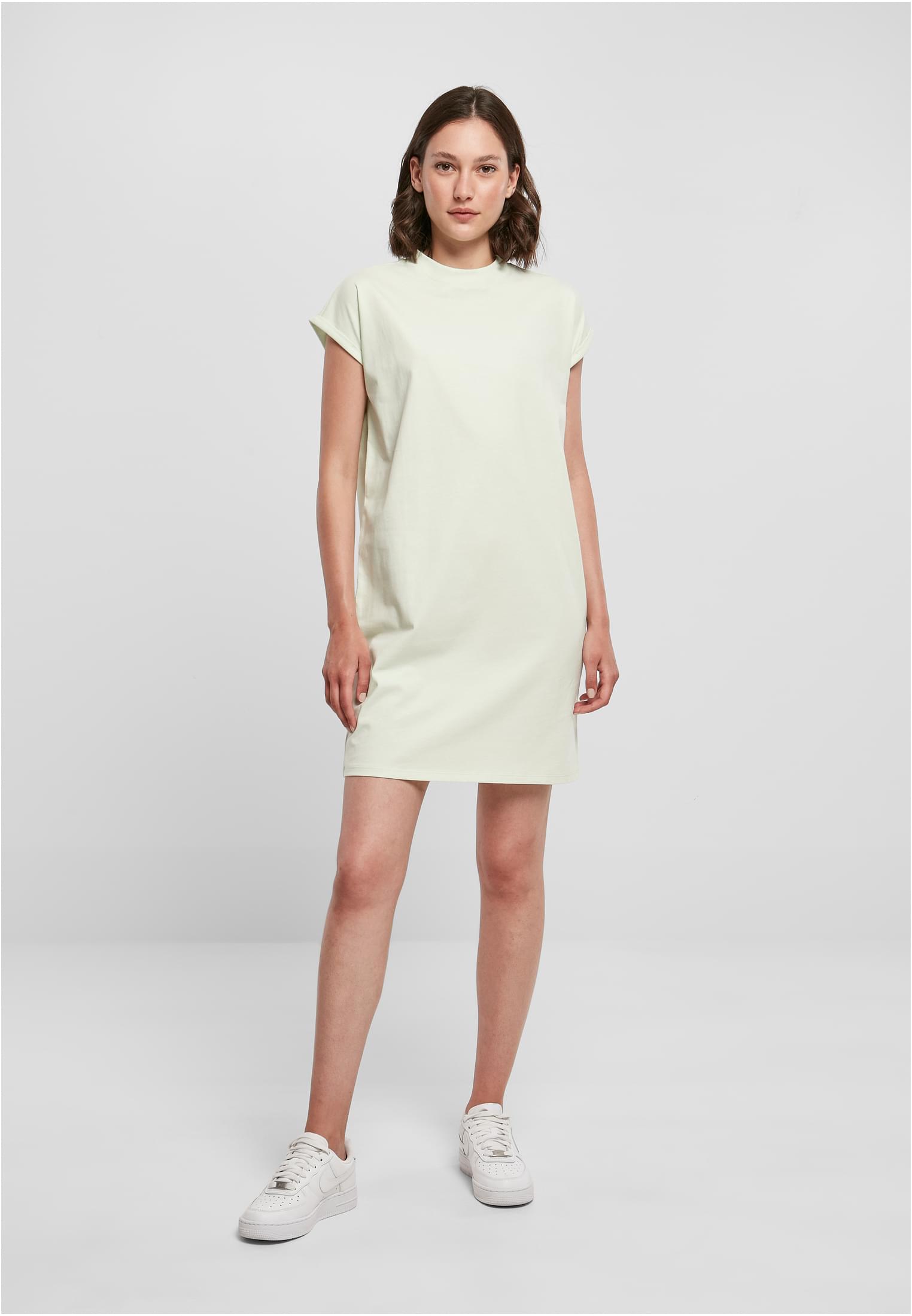 Ladies Turtle Extended Shoulder Dress lightmint | lightmint