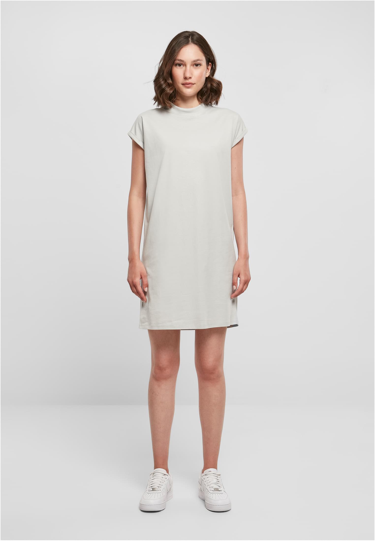 Ladies Turtle Extended Shoulder Dress lightasphalt | lightasphalt