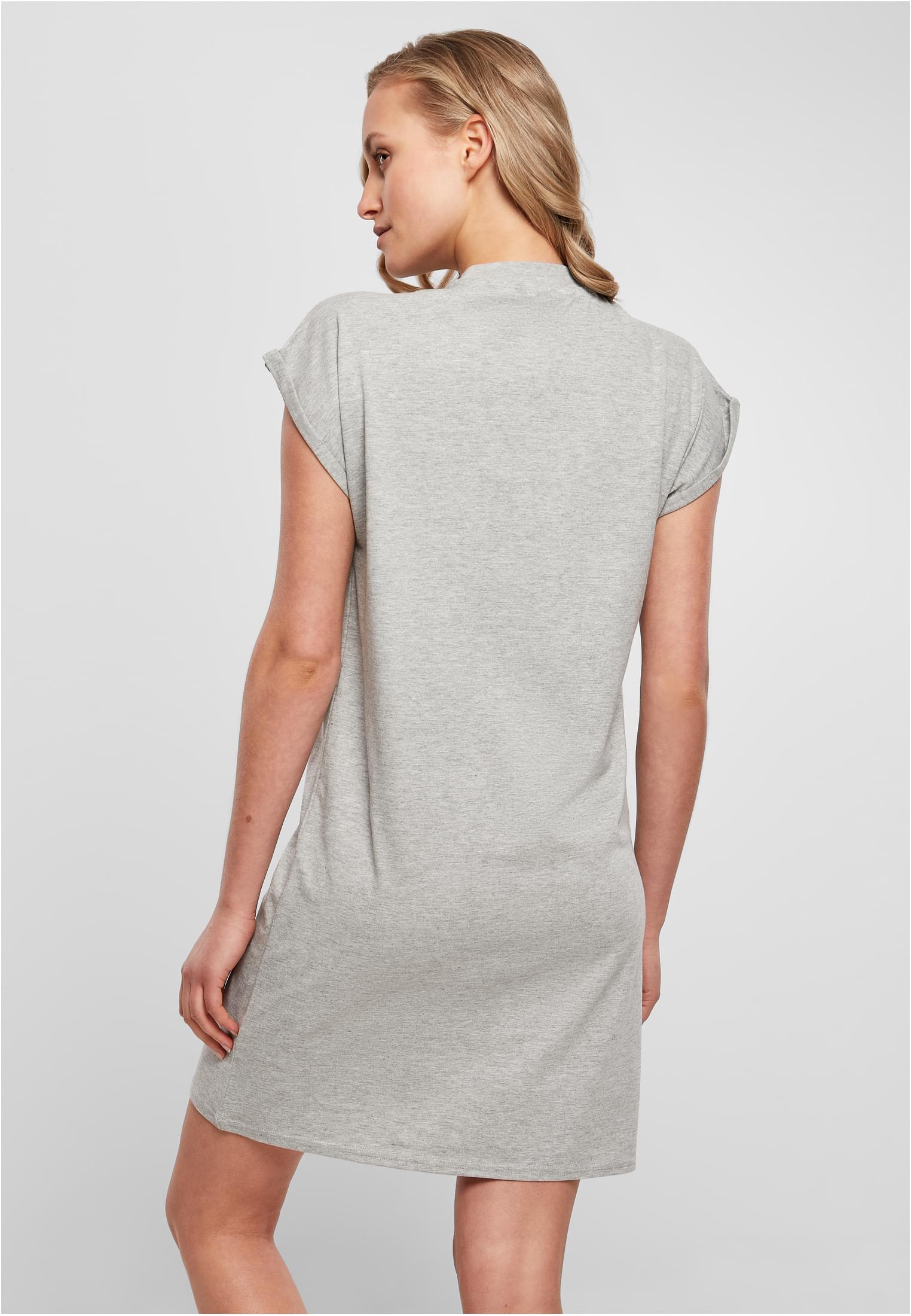 Ladies Turtle Extended Shoulder Dress heather grey | heather grey