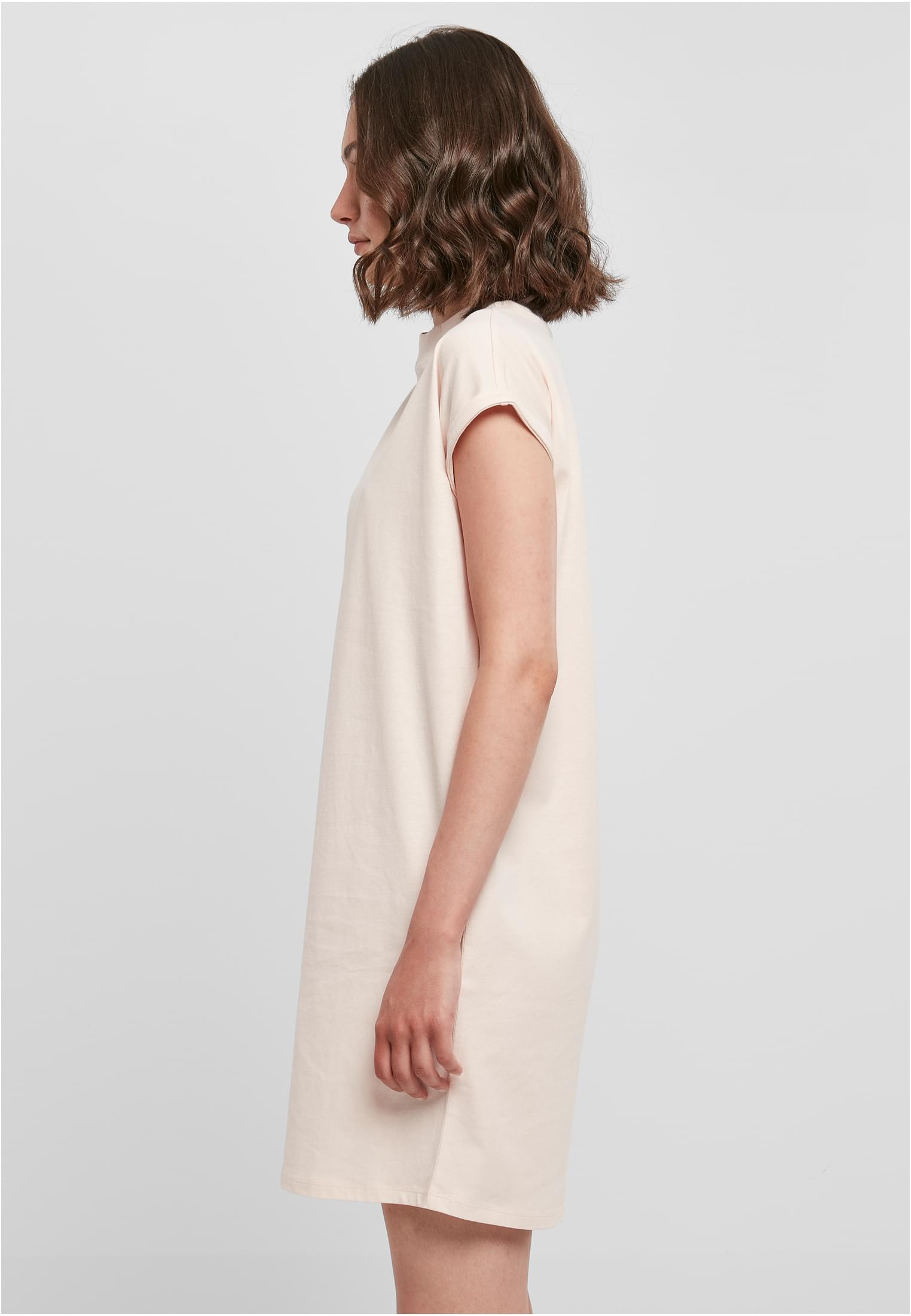Ladies Turtle Extended Shoulder Dress pink | pink