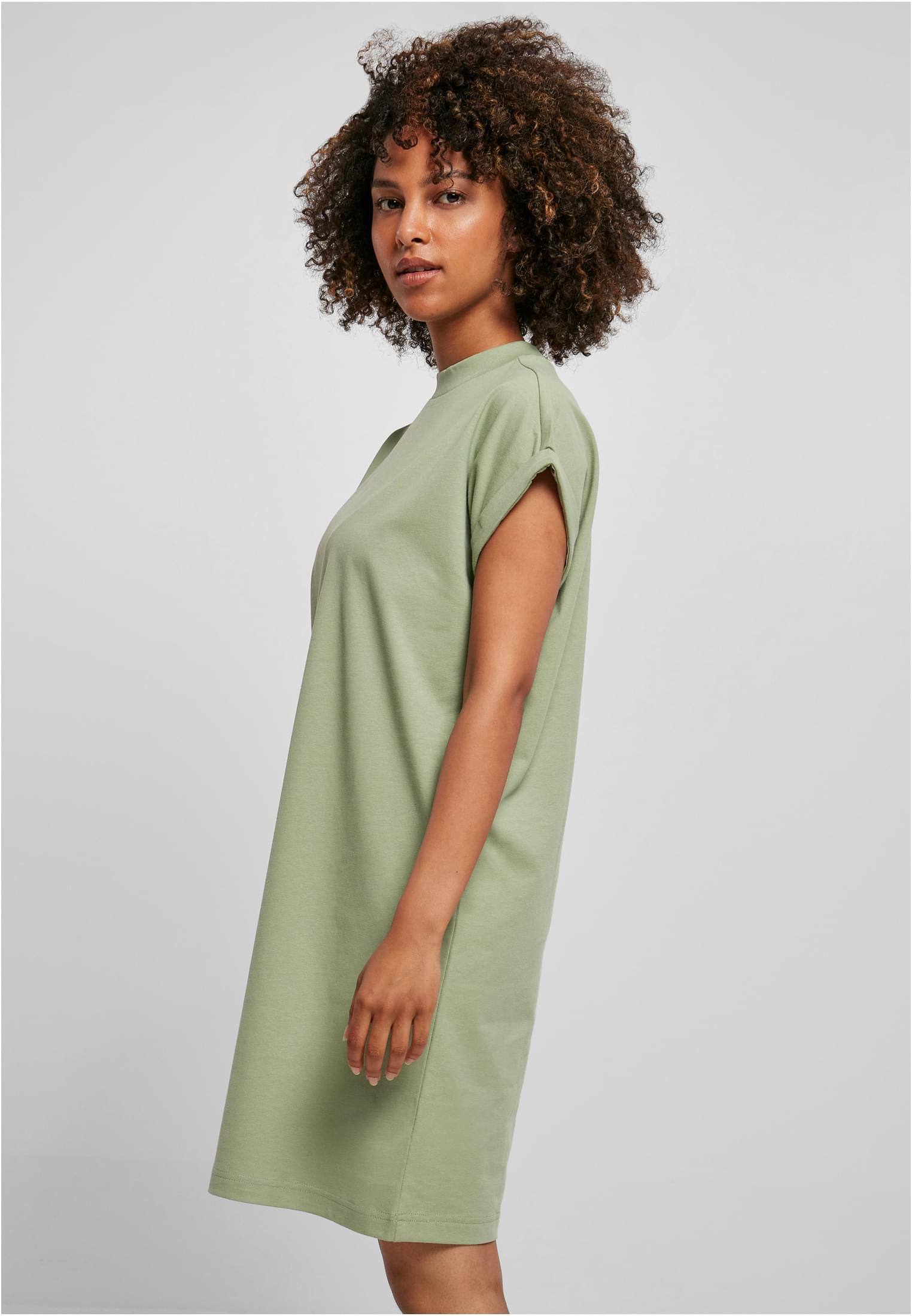 Ladies Turtle Extended Shoulder Dress softsalvia | softsalvia