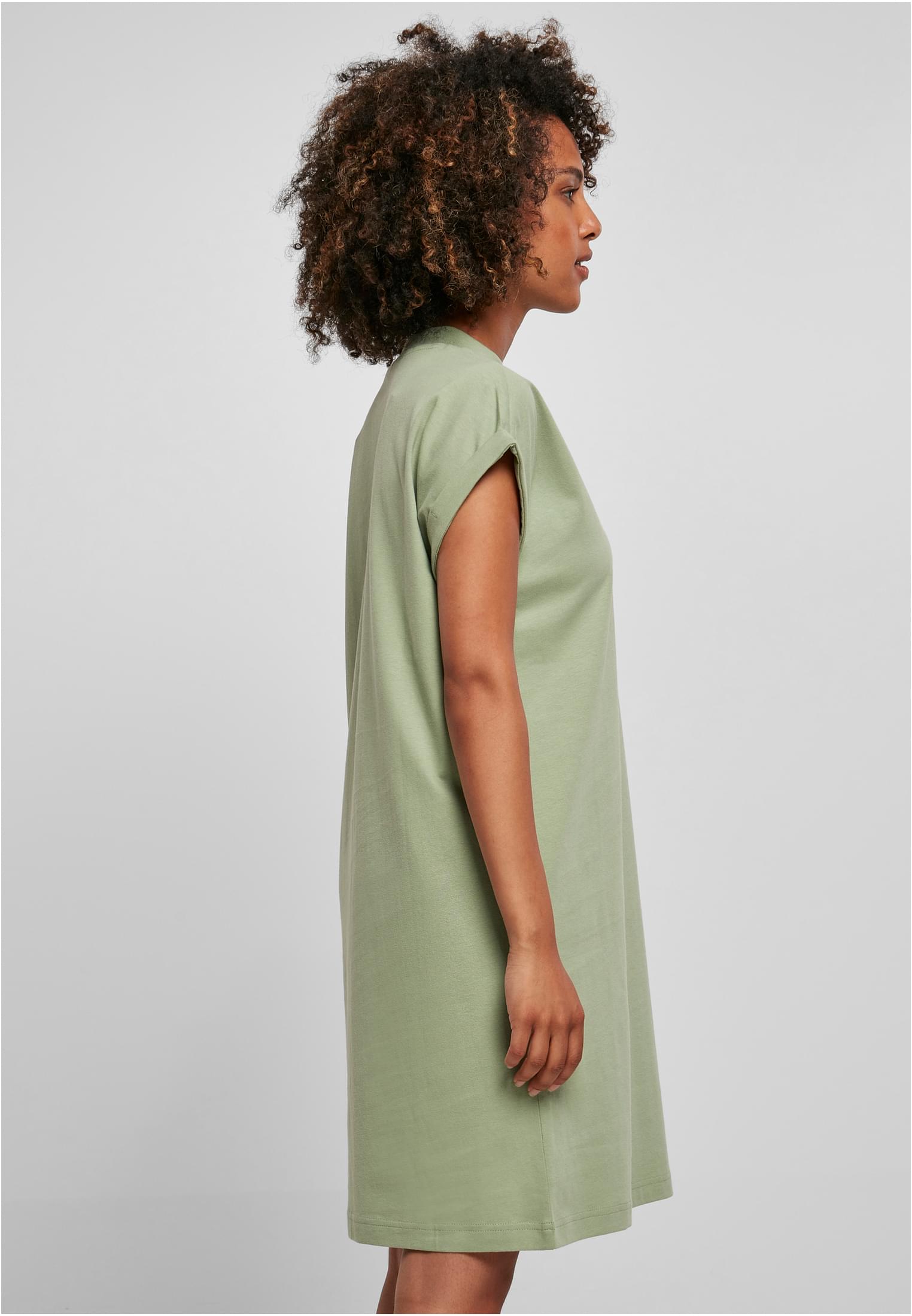 Ladies Turtle Extended Shoulder Dress softsalvia | softsalvia