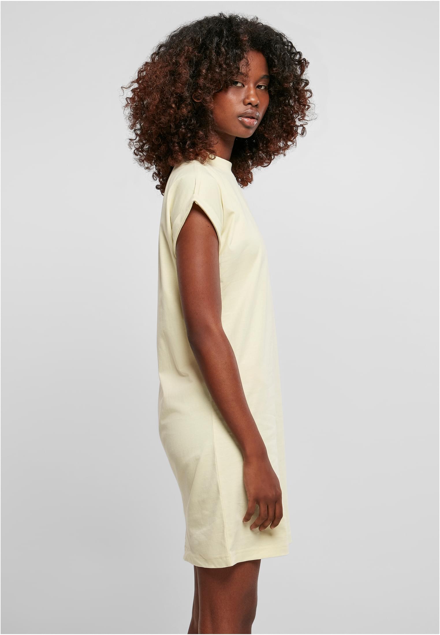 Ladies Turtle Extended Shoulder Dress softyellow | softyellow