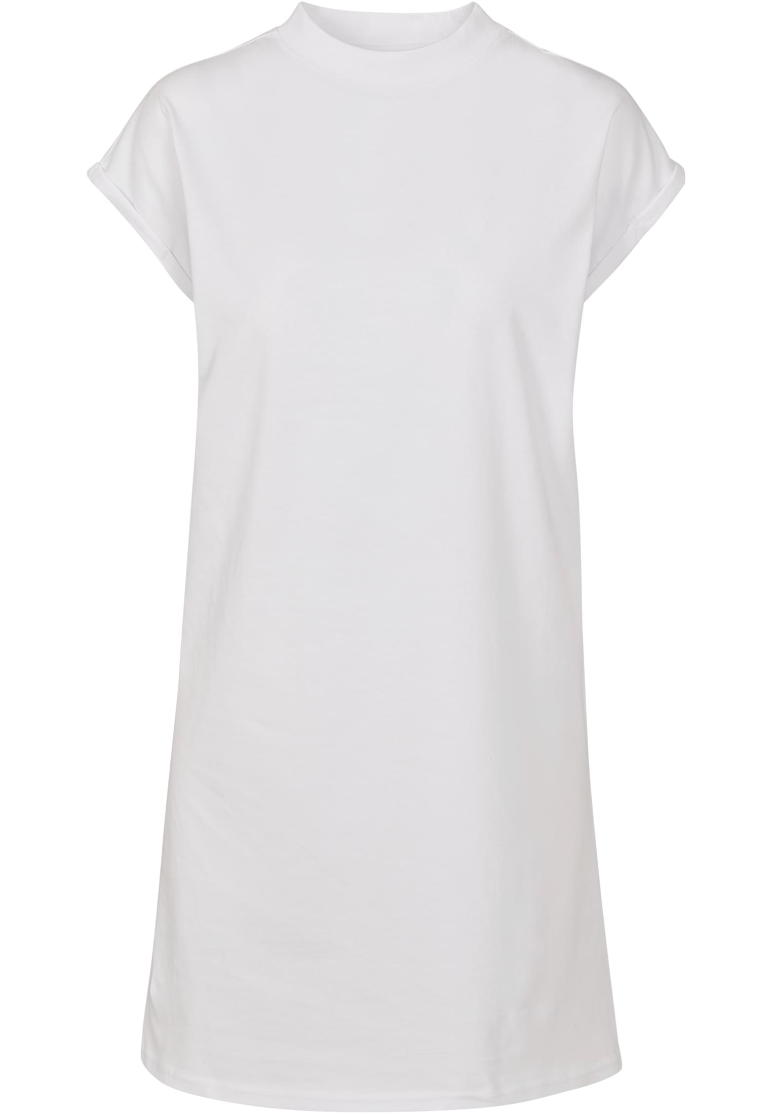 Ladies Turtle Extended Shoulder Dress white | white