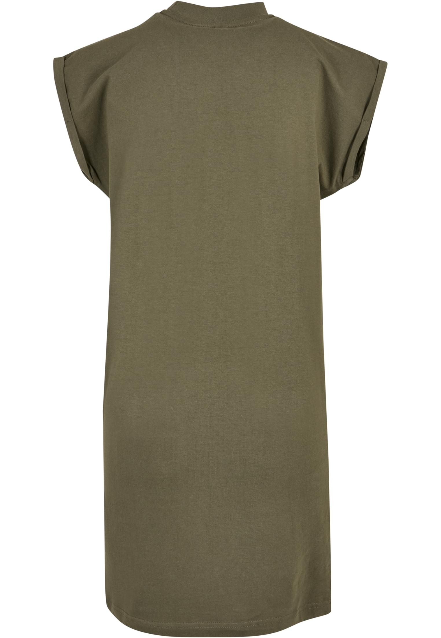 Ladies Turtle Extended Shoulder Dress olive | olive