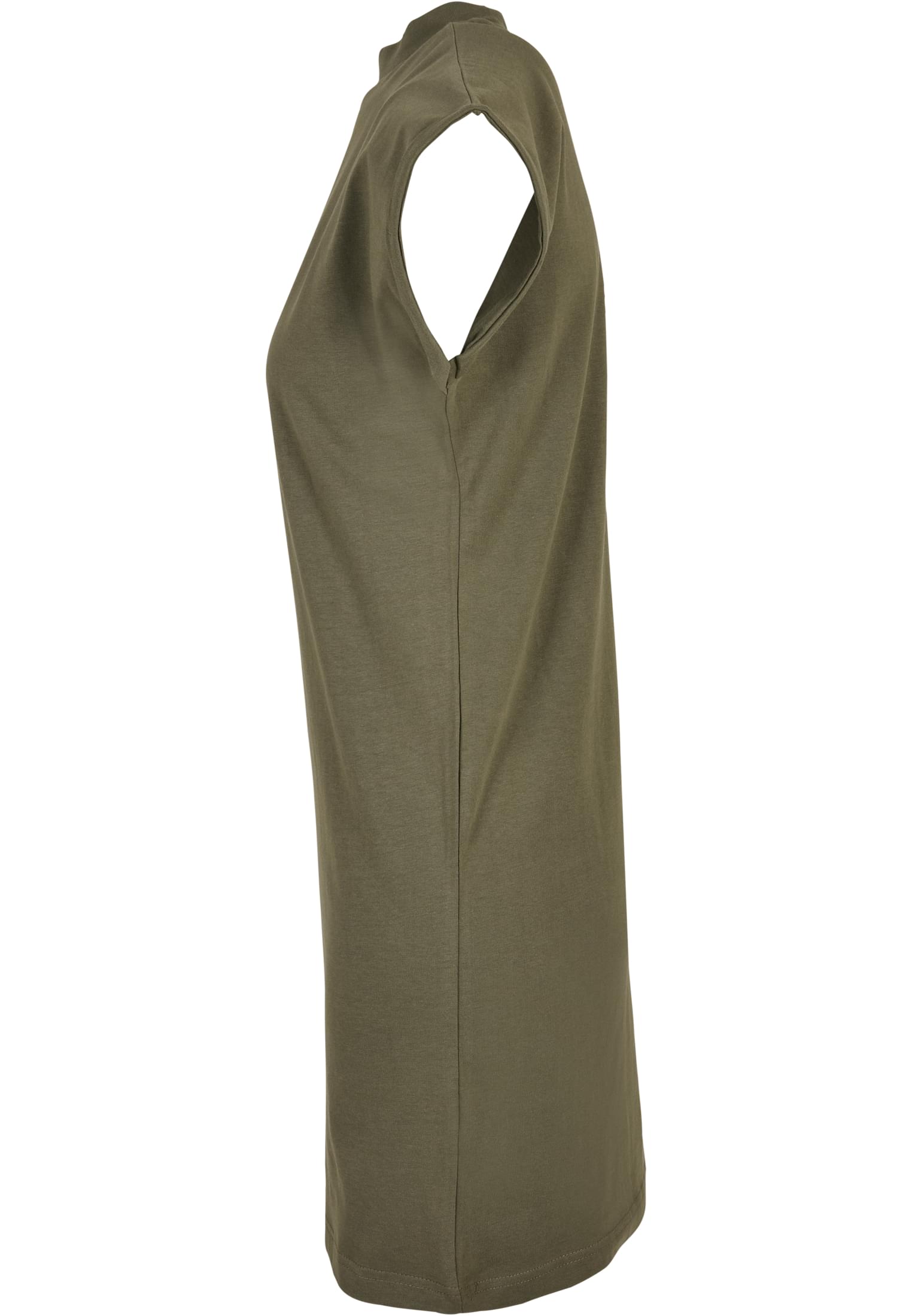 Ladies Turtle Extended Shoulder Dress olive | olive