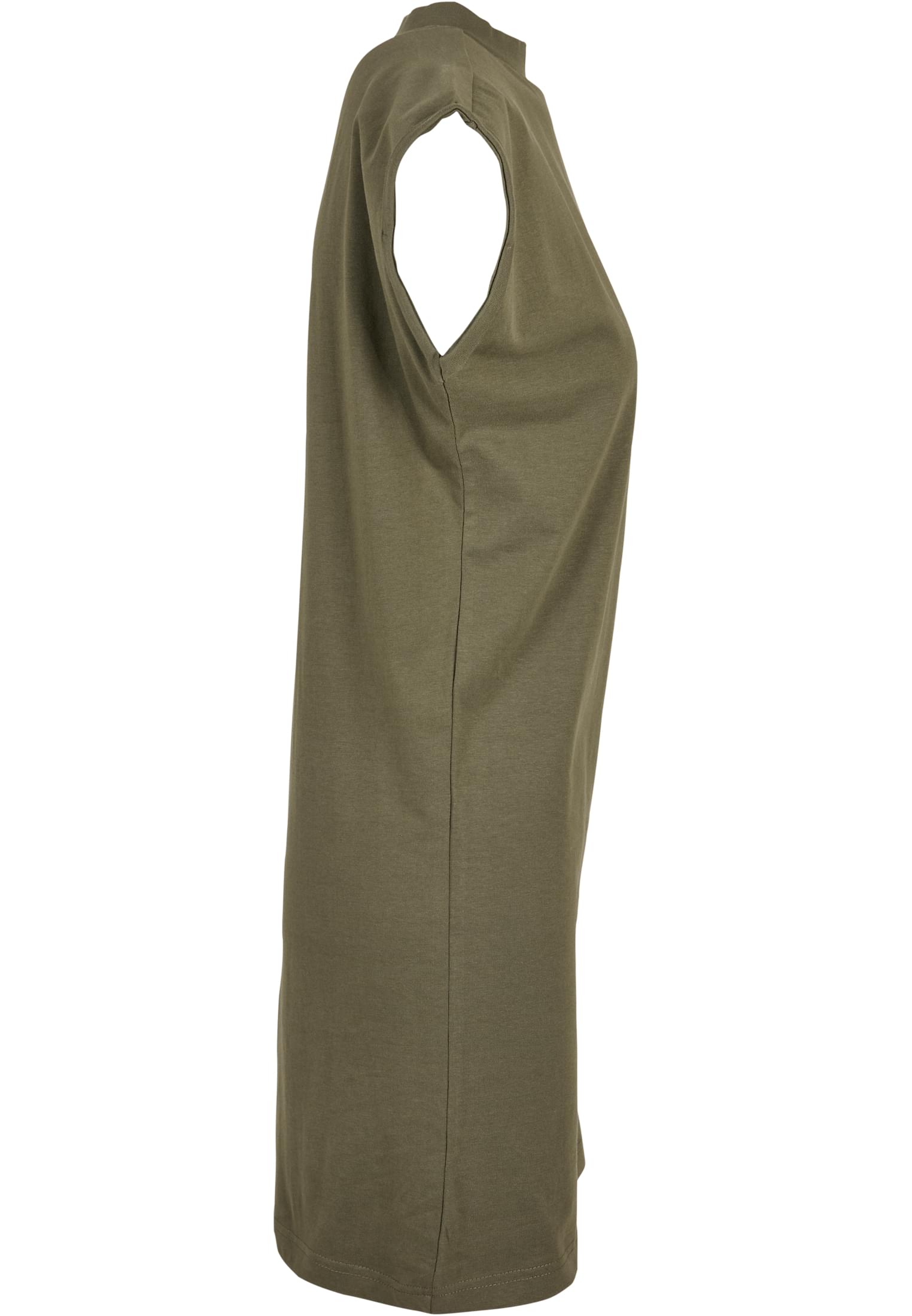 Ladies Turtle Extended Shoulder Dress olive | olive