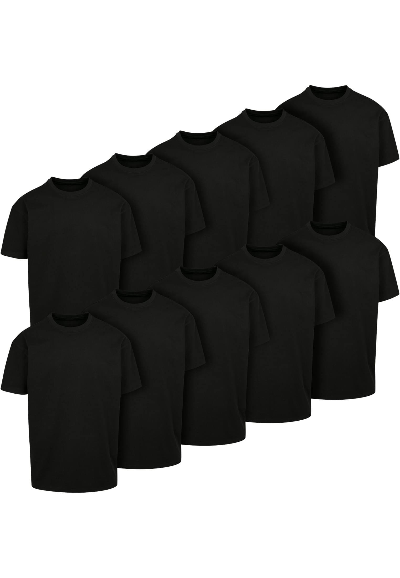 Heavy Oversize Tee 10-Pack black | black