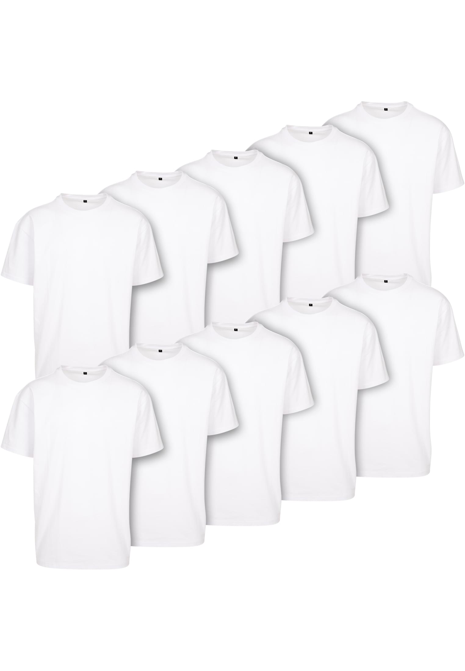 Heavy Oversize Tee 10-Pack white | white