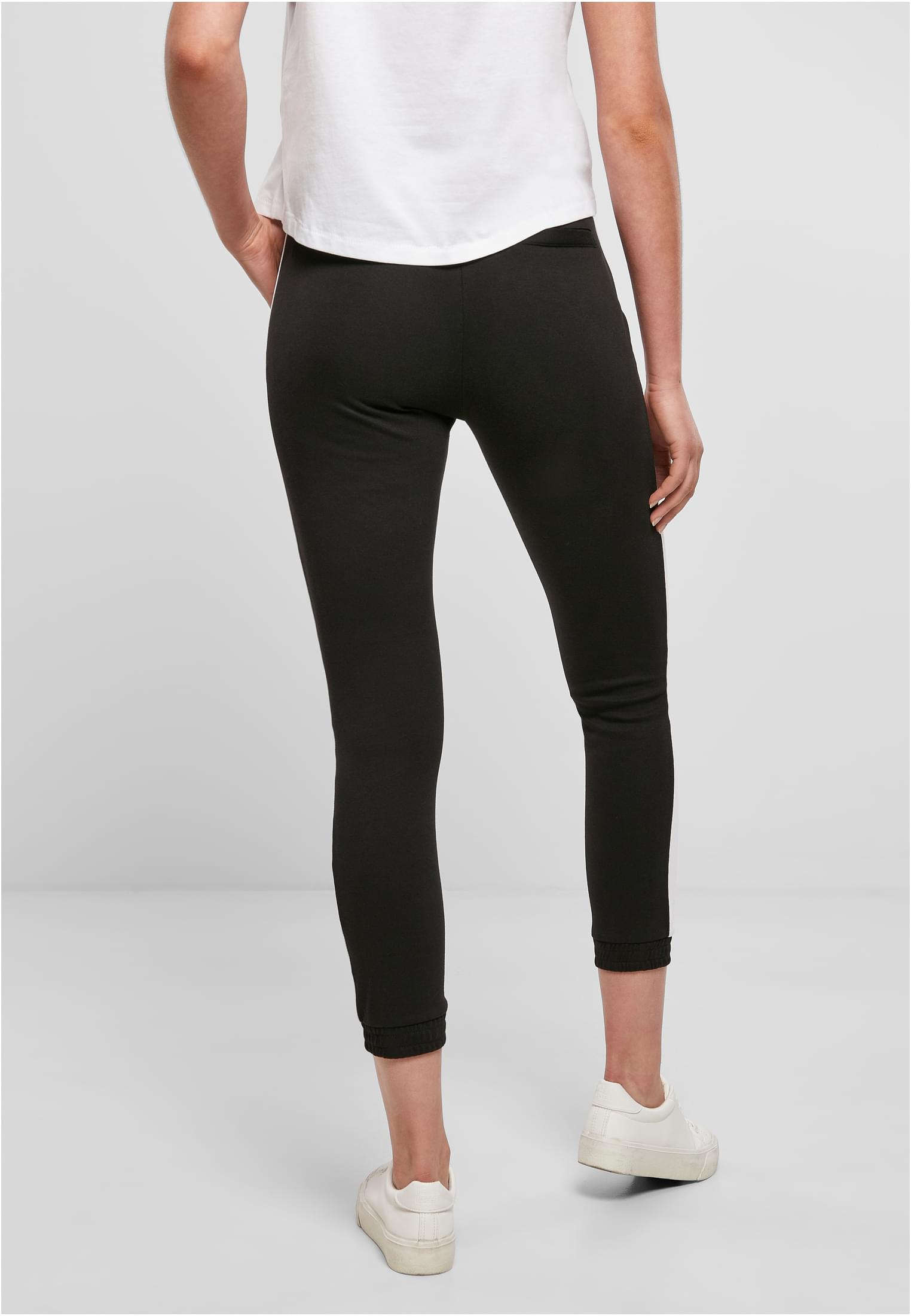 Ladies Interlock Jogpants black/white | black/white