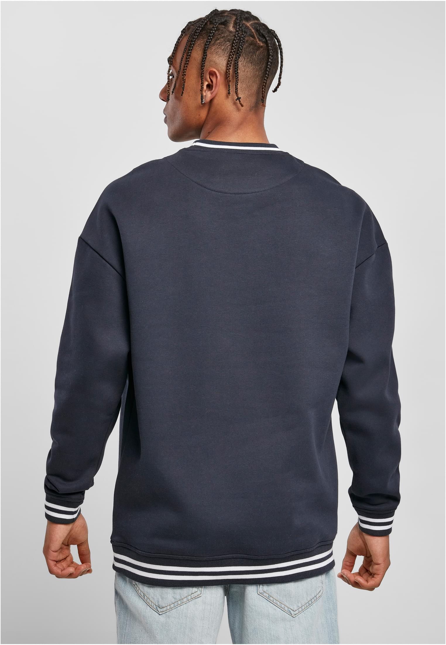 College Sweat Crew navy/white | navy/white