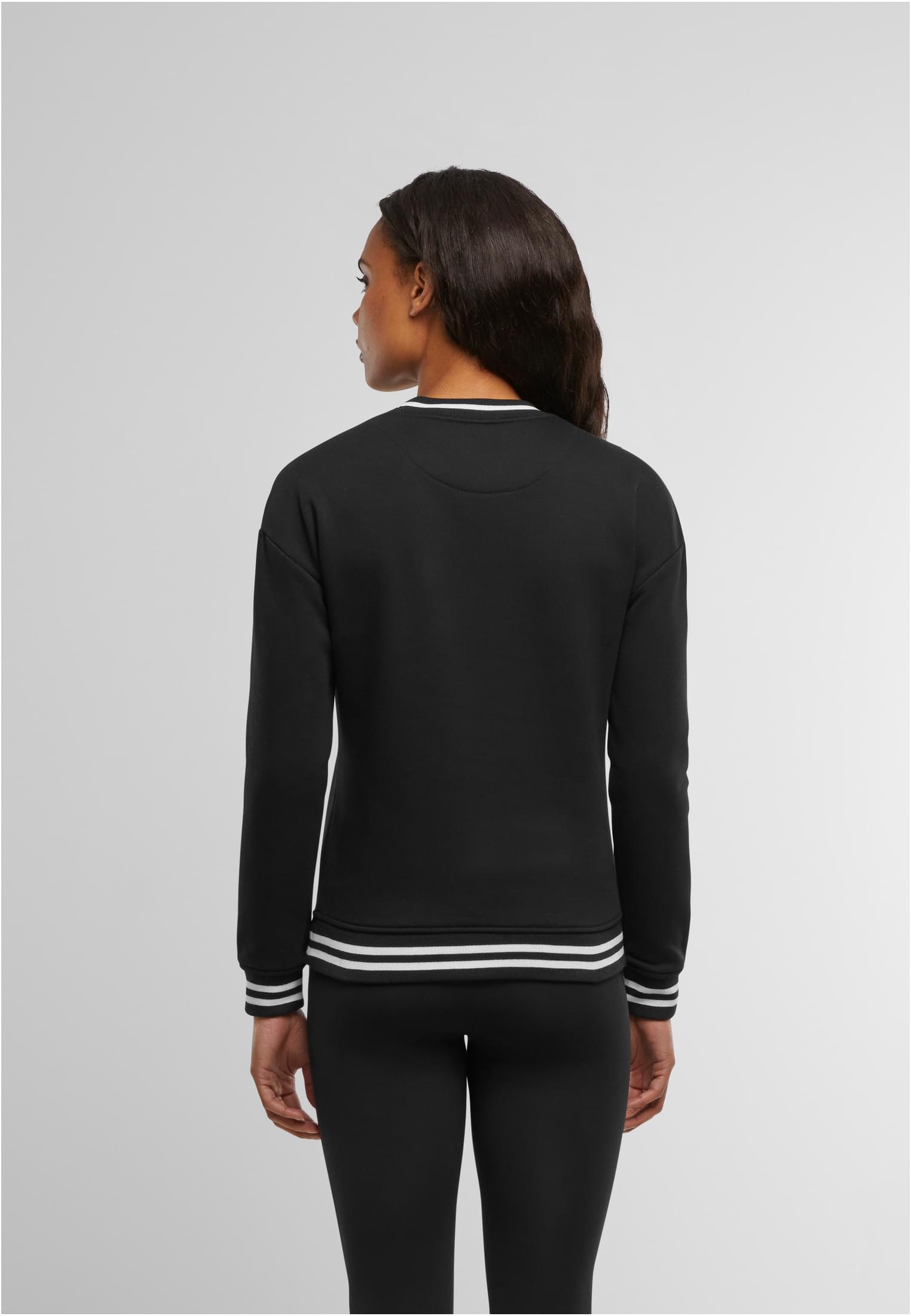 Ladies College Sweat Crew black/white | black/white