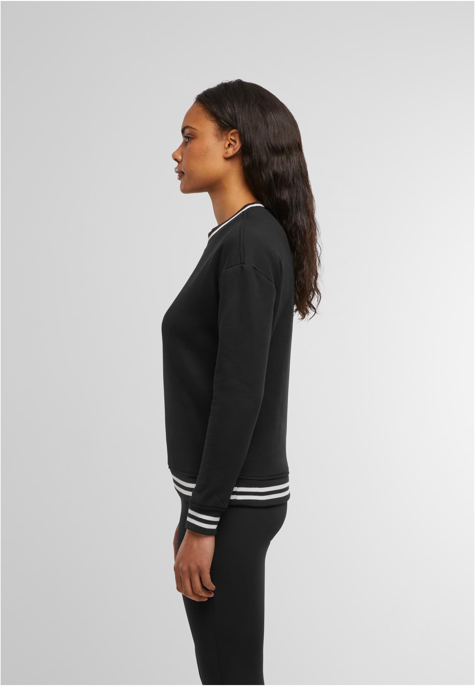Ladies College Sweat Crew black/white | black/white