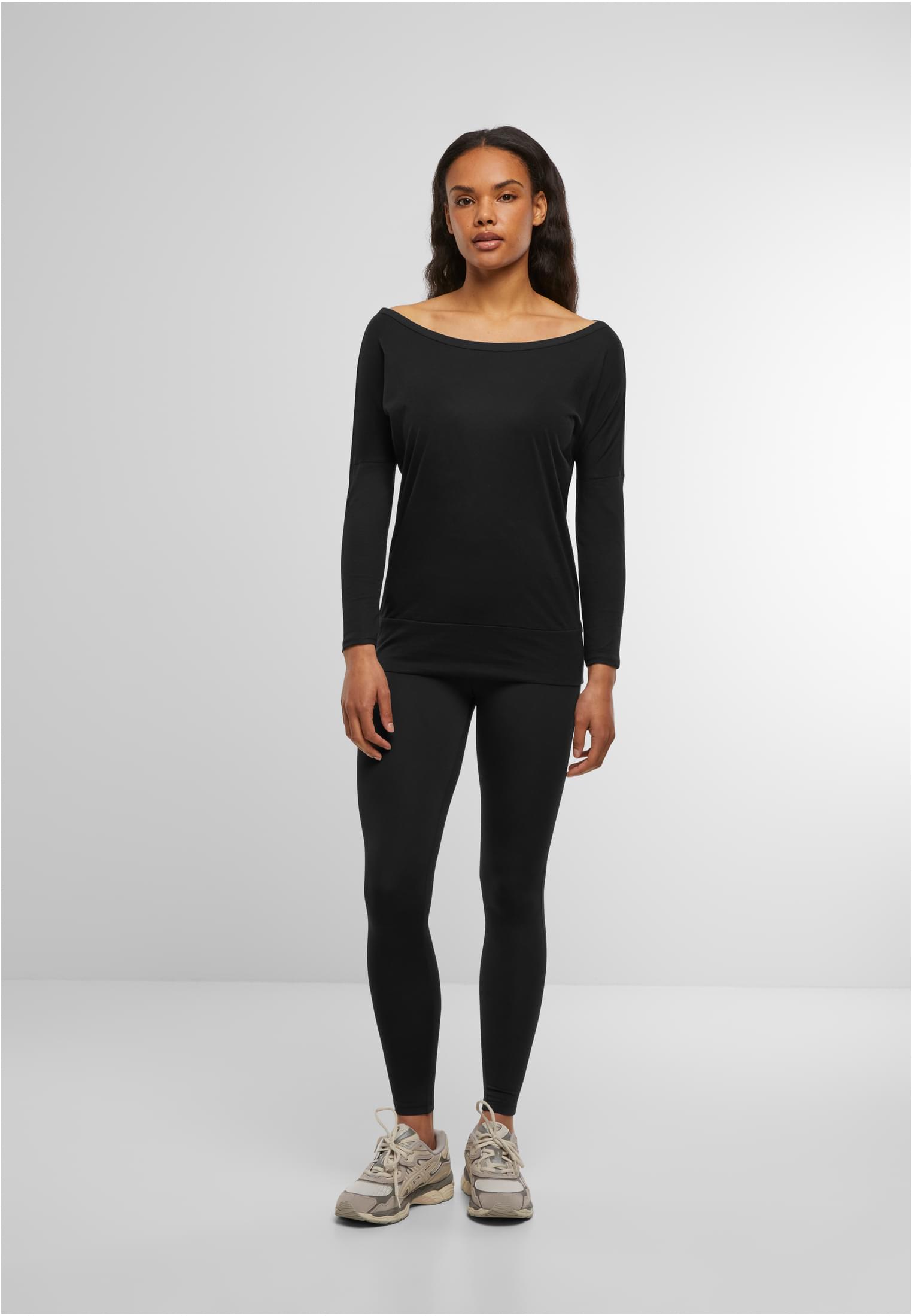 Ladies Batwing Longsleeve black | black
