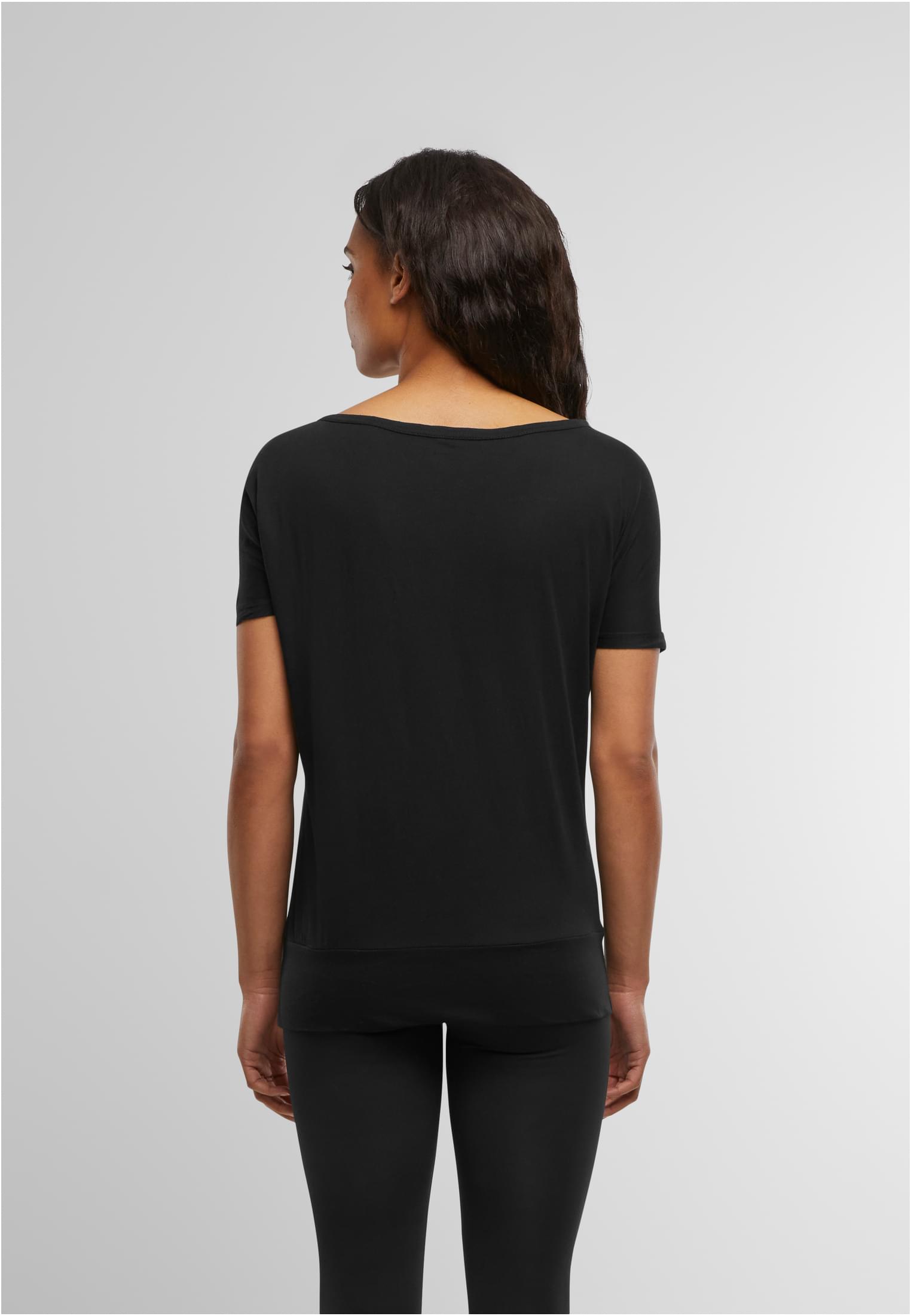 Ladies Batwing Tee black | black