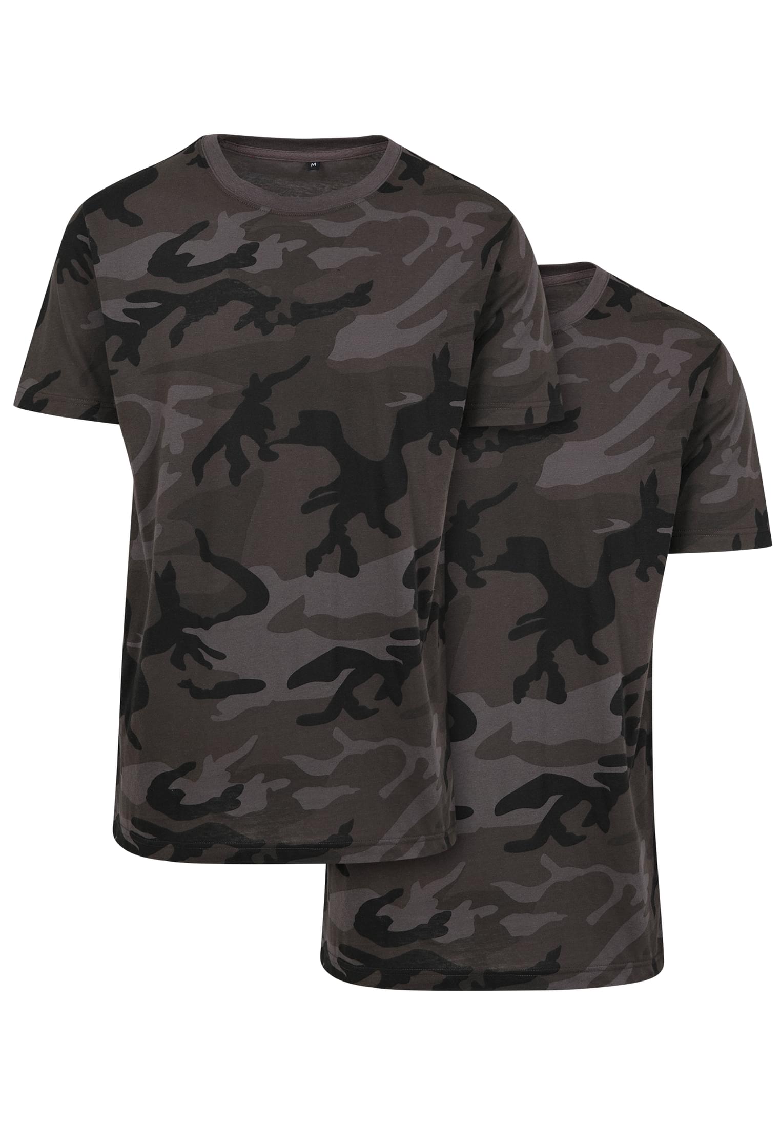 Camo Round Neck Tee 2-Pack darkcamo | darkcamo