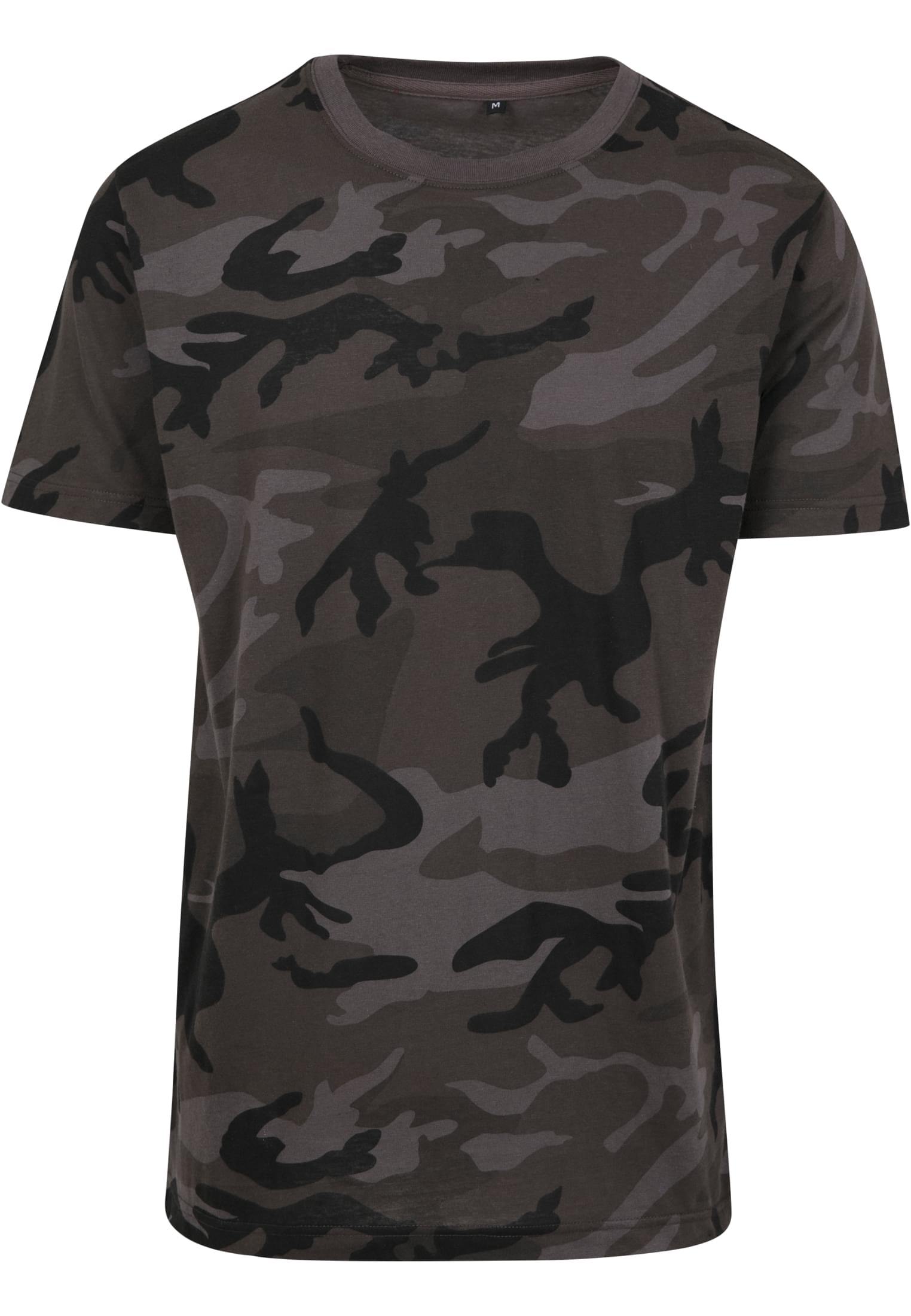 Camo Round Neck Tee darkcamo | darkcamo