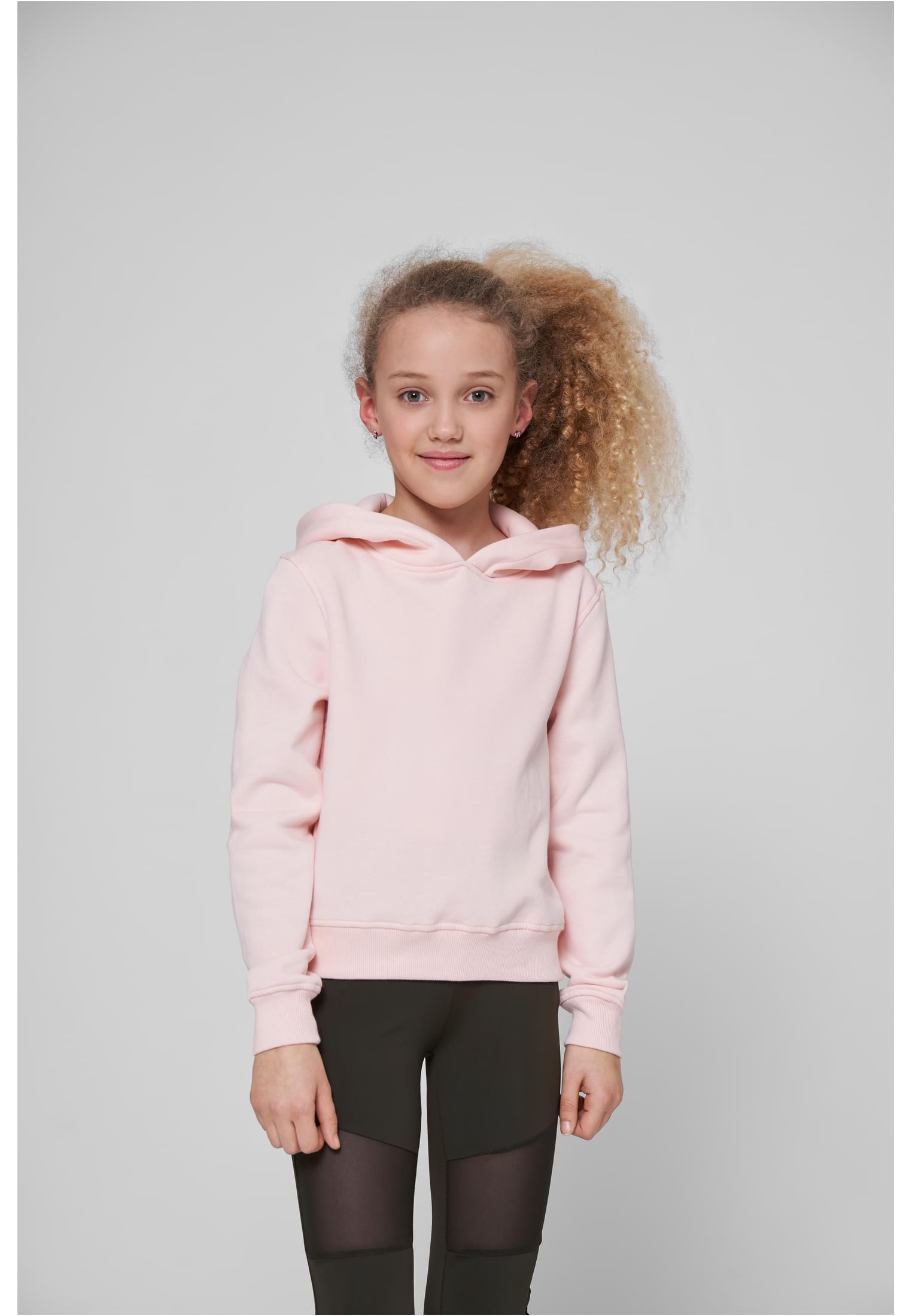 Girls Cropped Sweat Hoody pink | pink