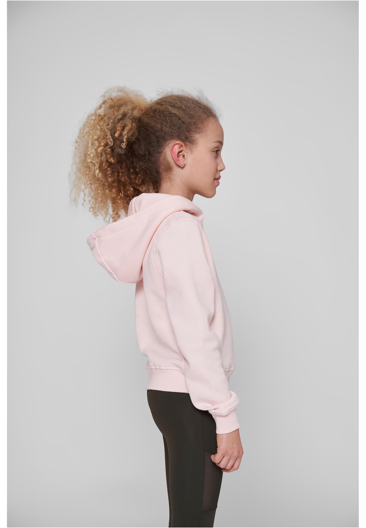 Girls Cropped Sweat Hoody pink | pink