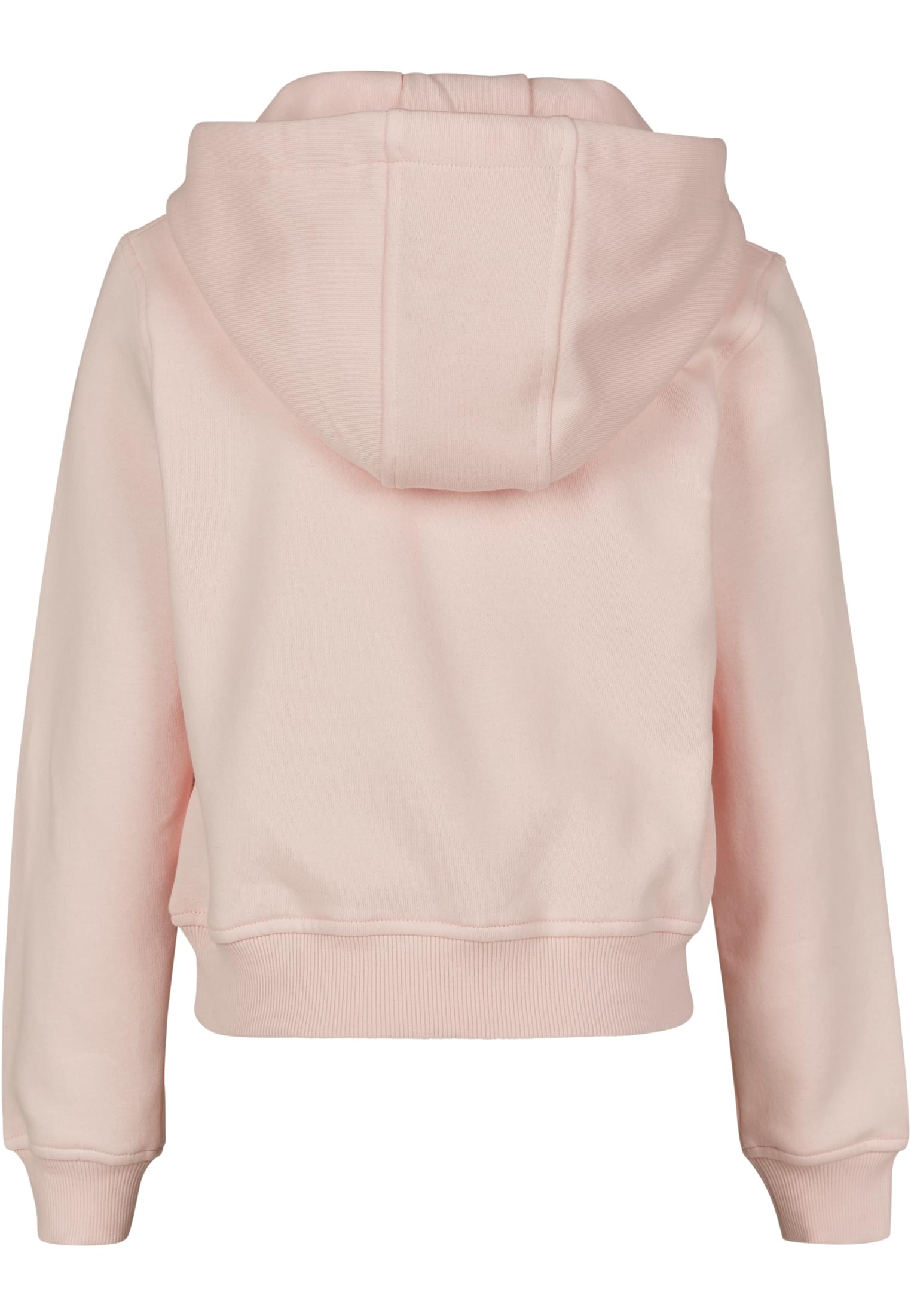 Girls Cropped Sweat Hoody pink | pink