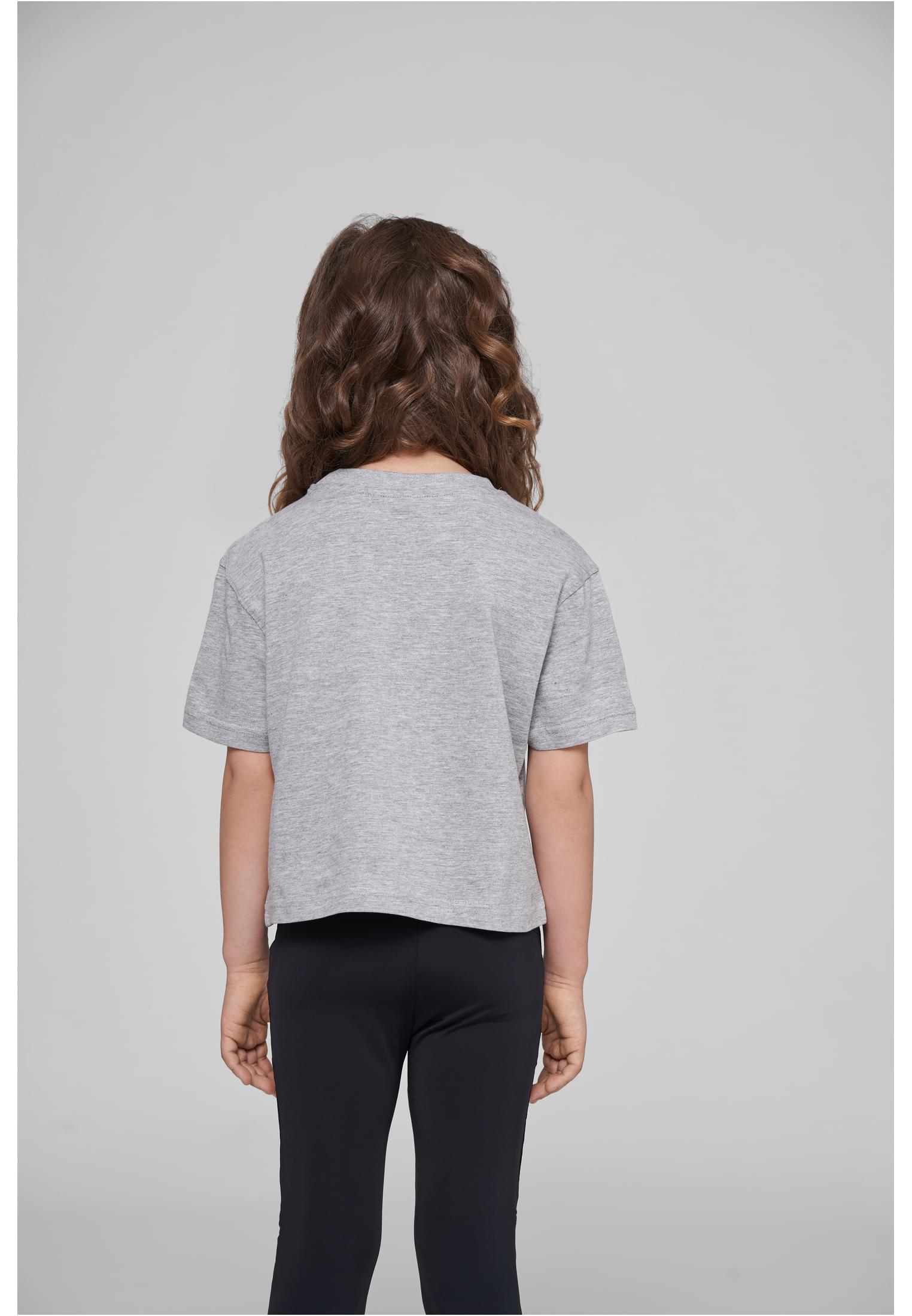 Girls Cropped Jersey Tee heather grey | heather grey