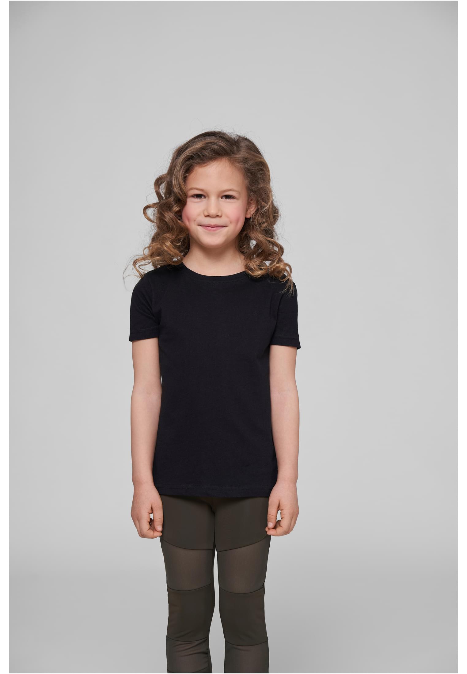 Girls Short Sleeve Tee black | black