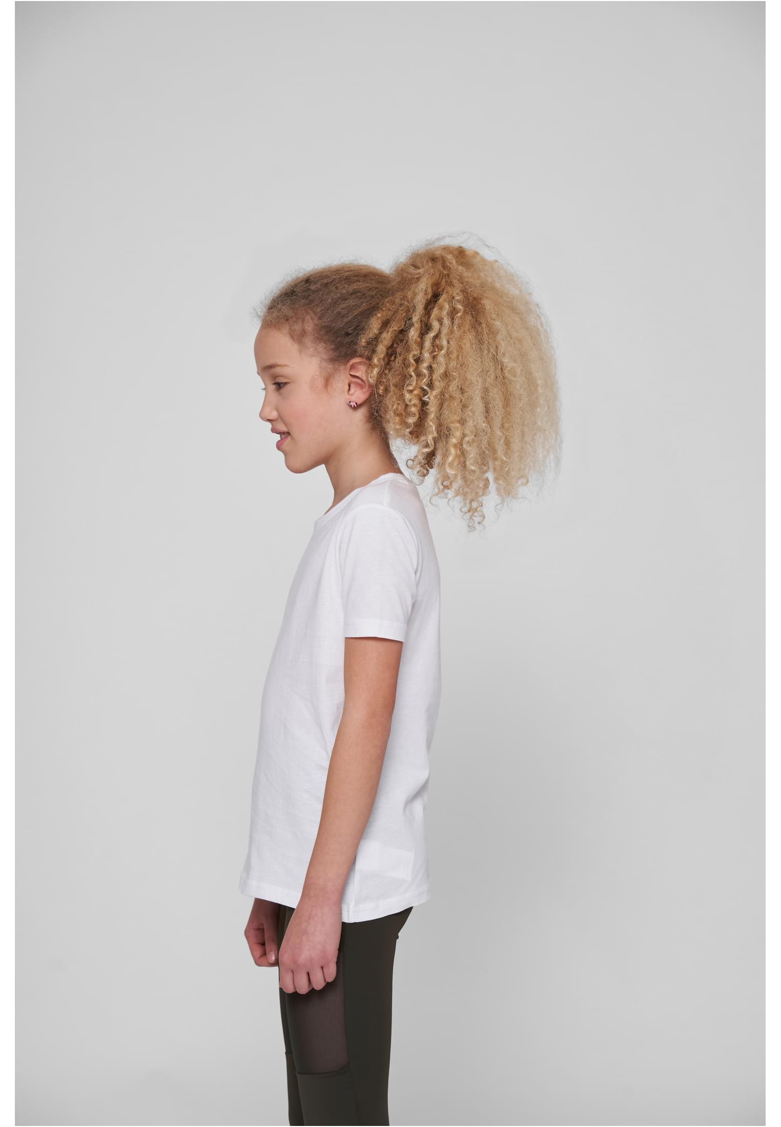 Girls Short Sleeve Tee white | white