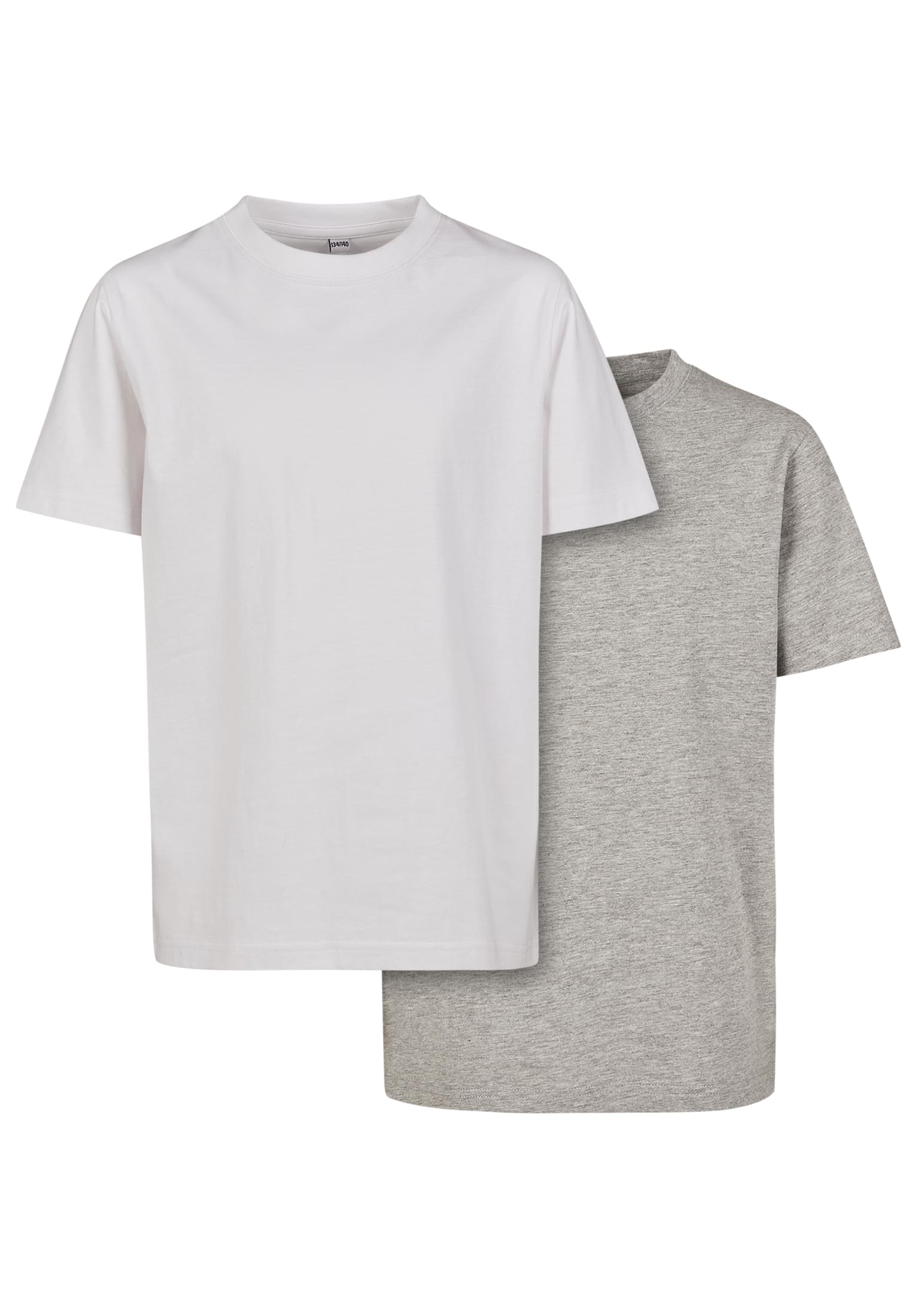 Kids Basic Tee 2 Pack white/grey | white/grey