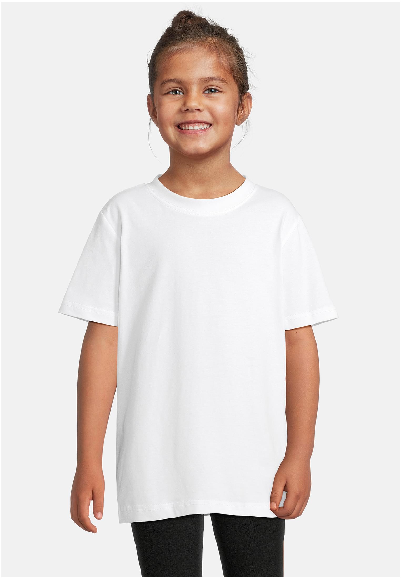 Kids Basic Tee 5-Pack white+white+white+white+white | white+white+white+white+white